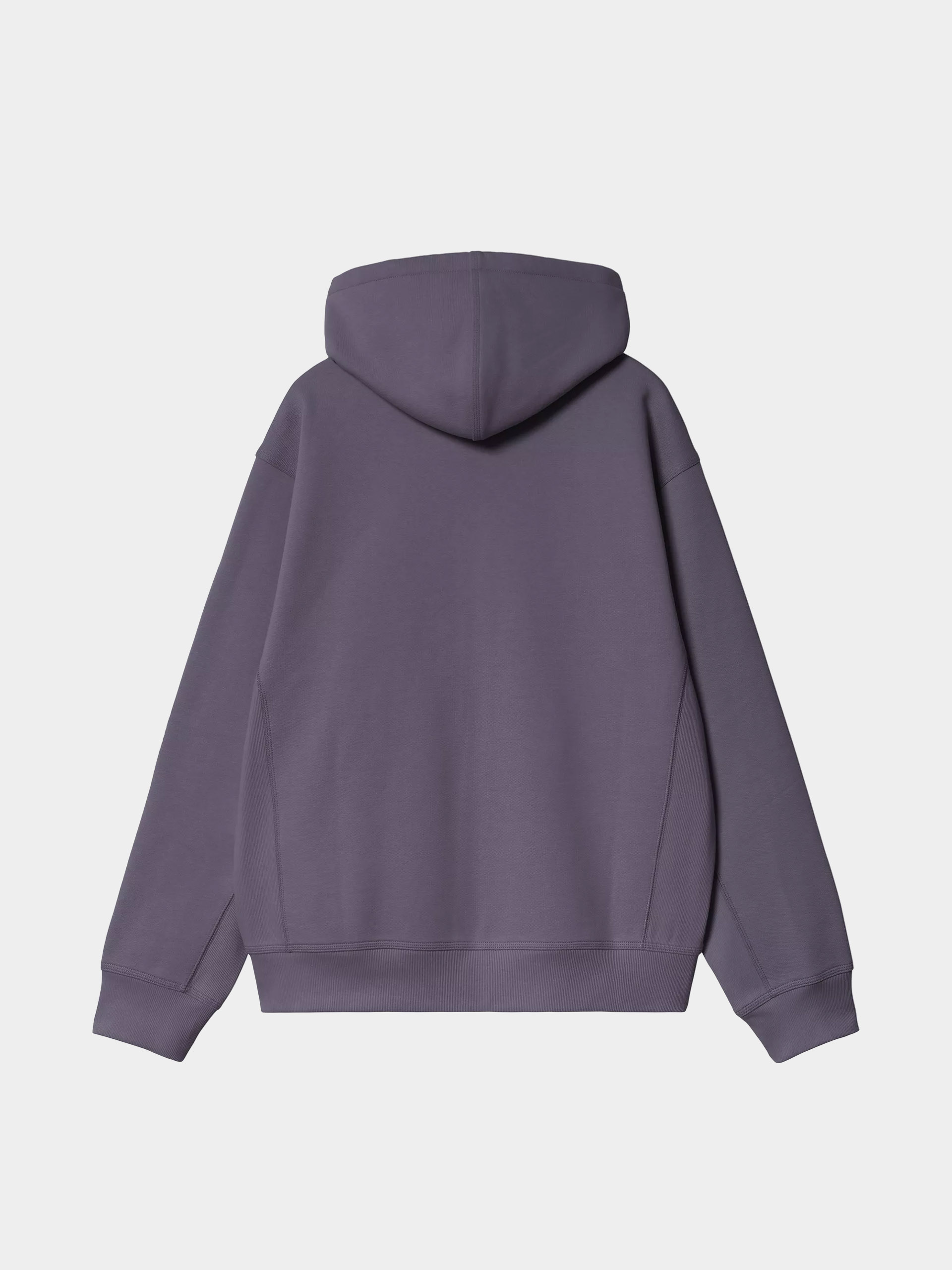 Суитшърт с качулка Carhartt WIP American Script ZHD (shady purple)