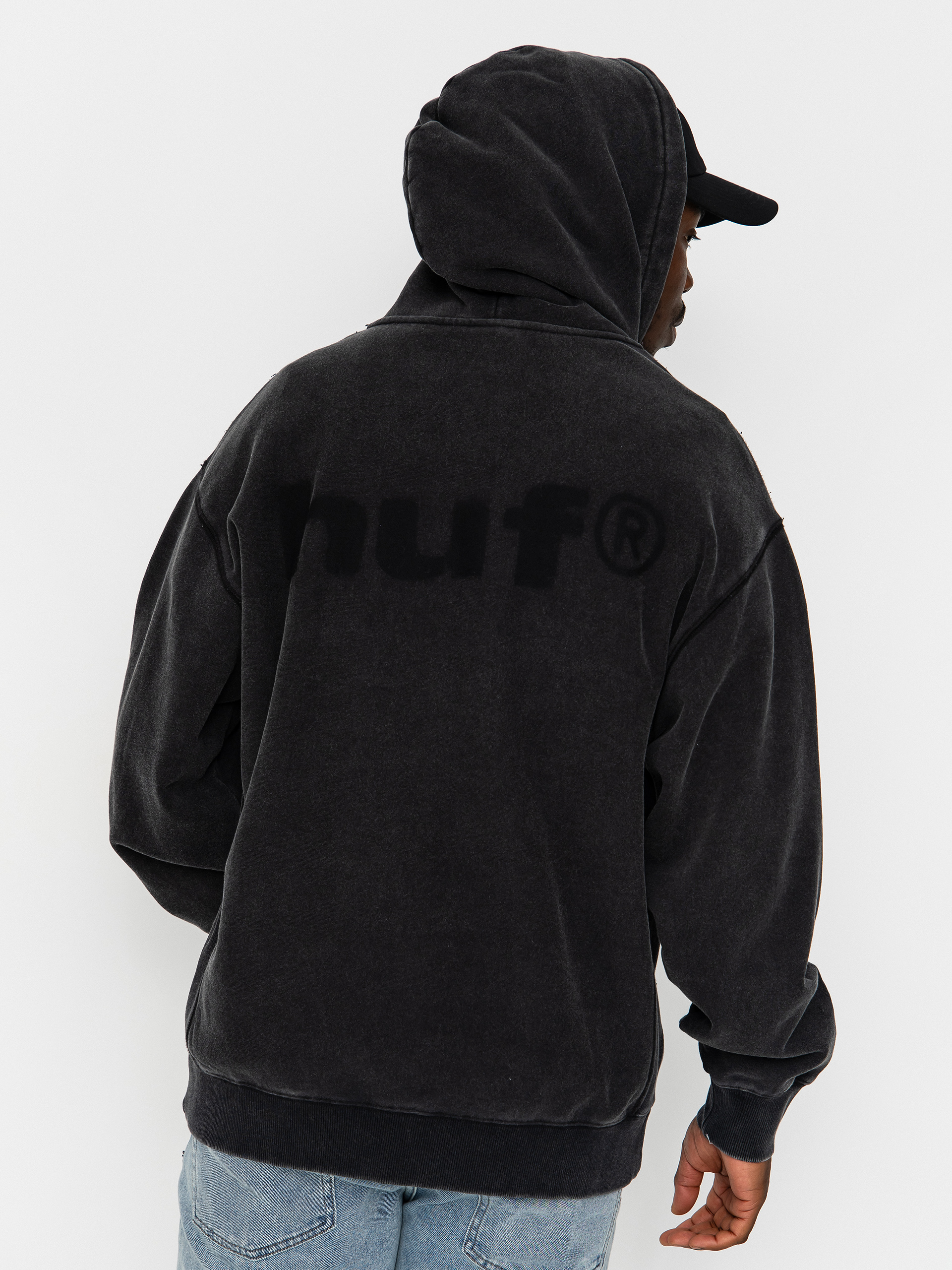 Суитшърт с качулка HUF Pacific Wash ZHD