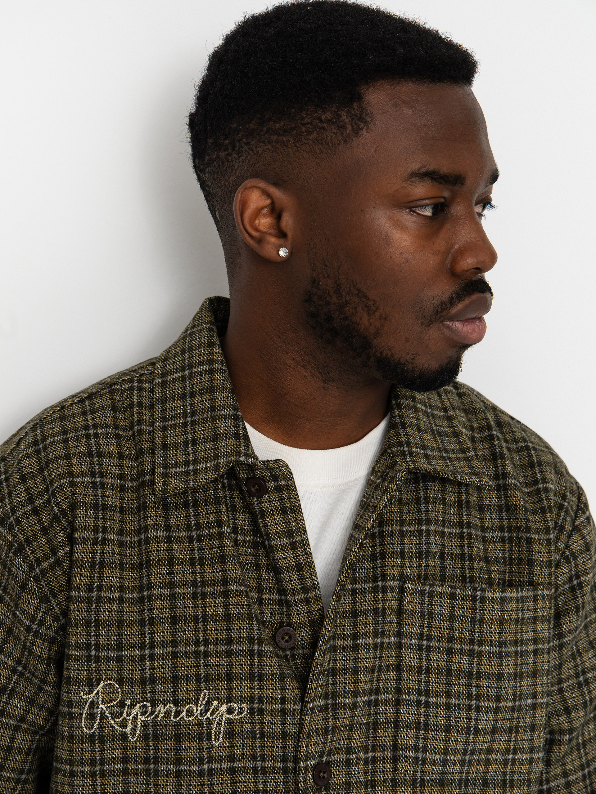 Яке RipNDip Where The Flowers Bloom Flannel (olive)
