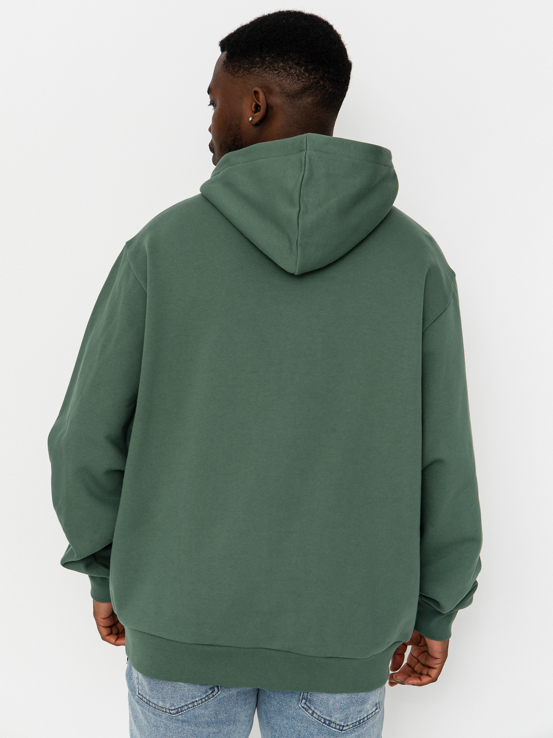 Суитшърт с качулка RipNDip Slime HD (olive)