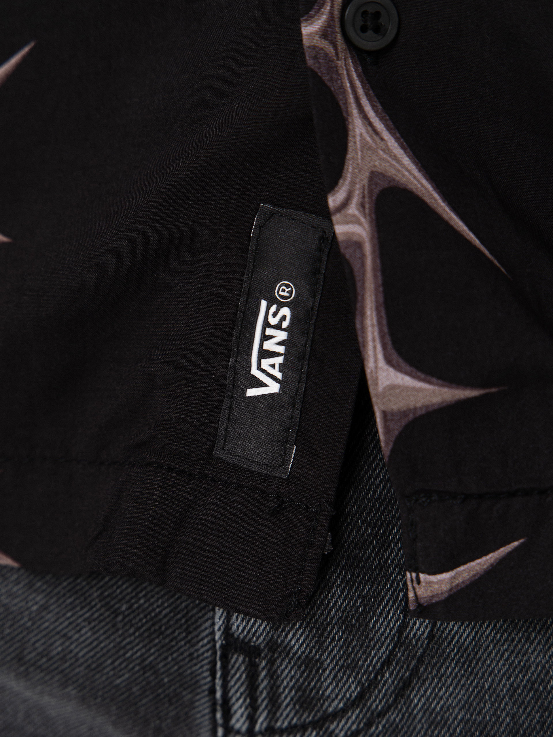 Риза Vans Van Doren Printed Camp (black)