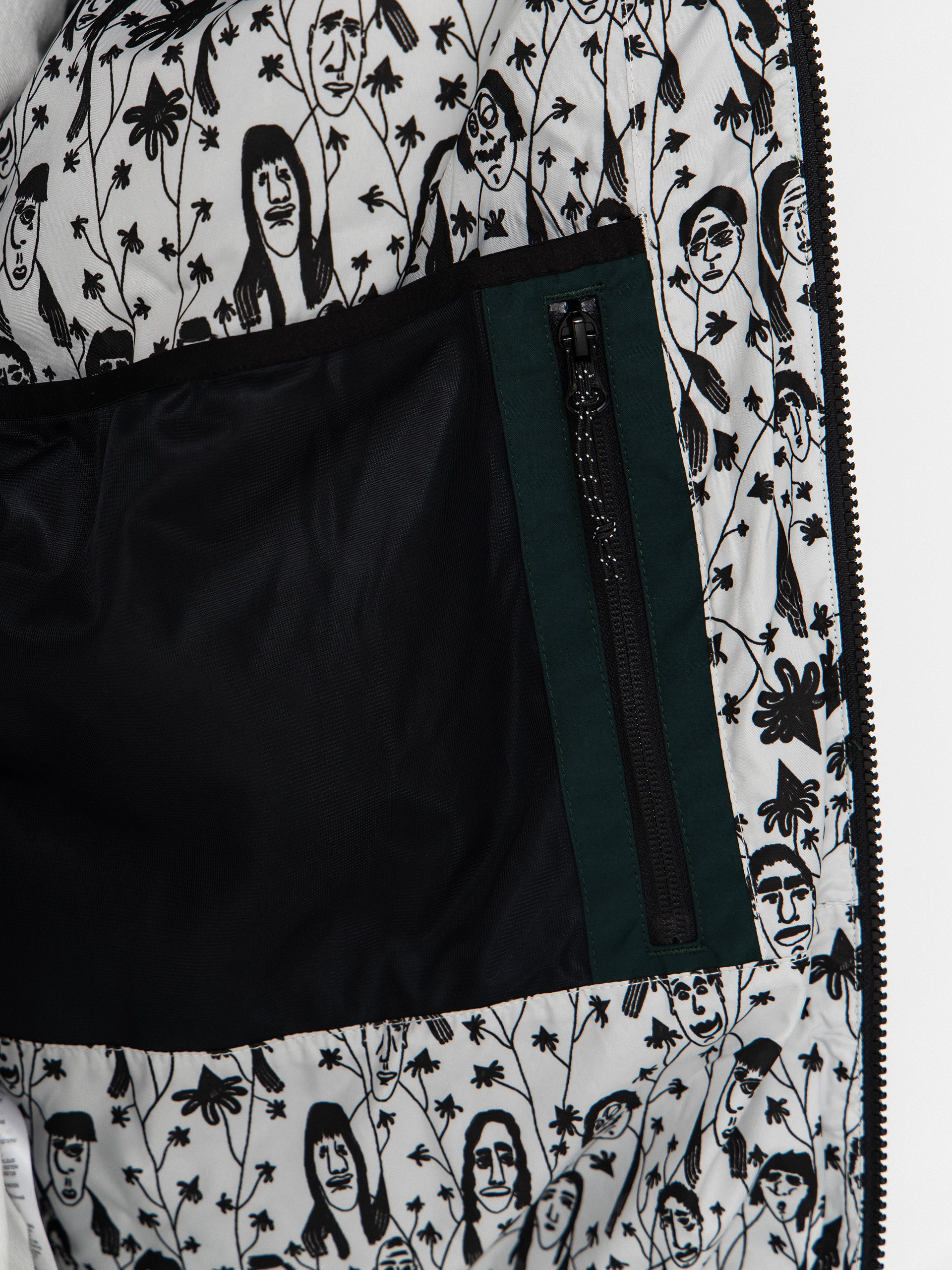 Дамска Сноуборд яке Volcom Dlm (black green)