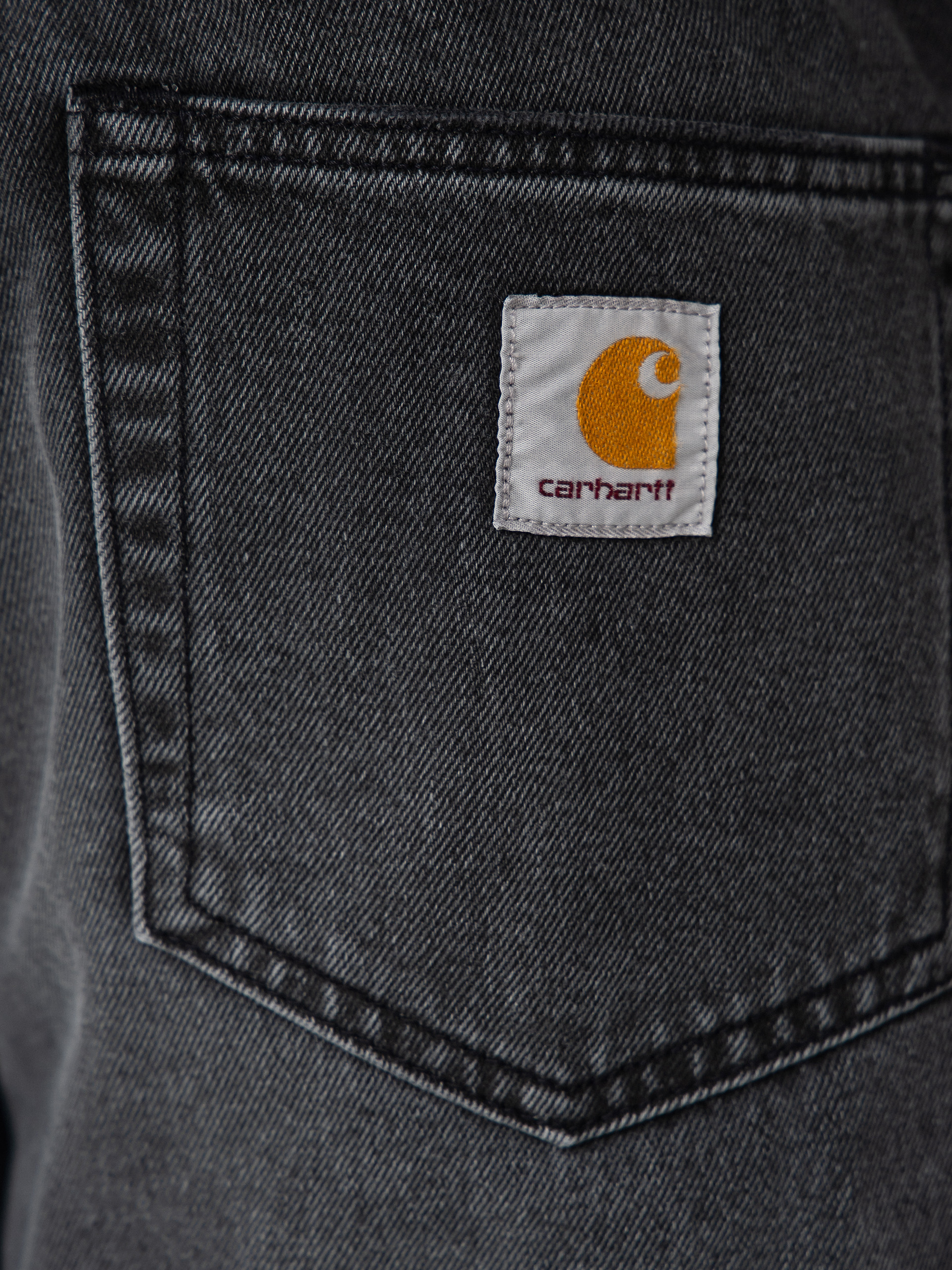 Къси панталони Carhartt WIP Landon (black worn bleached)