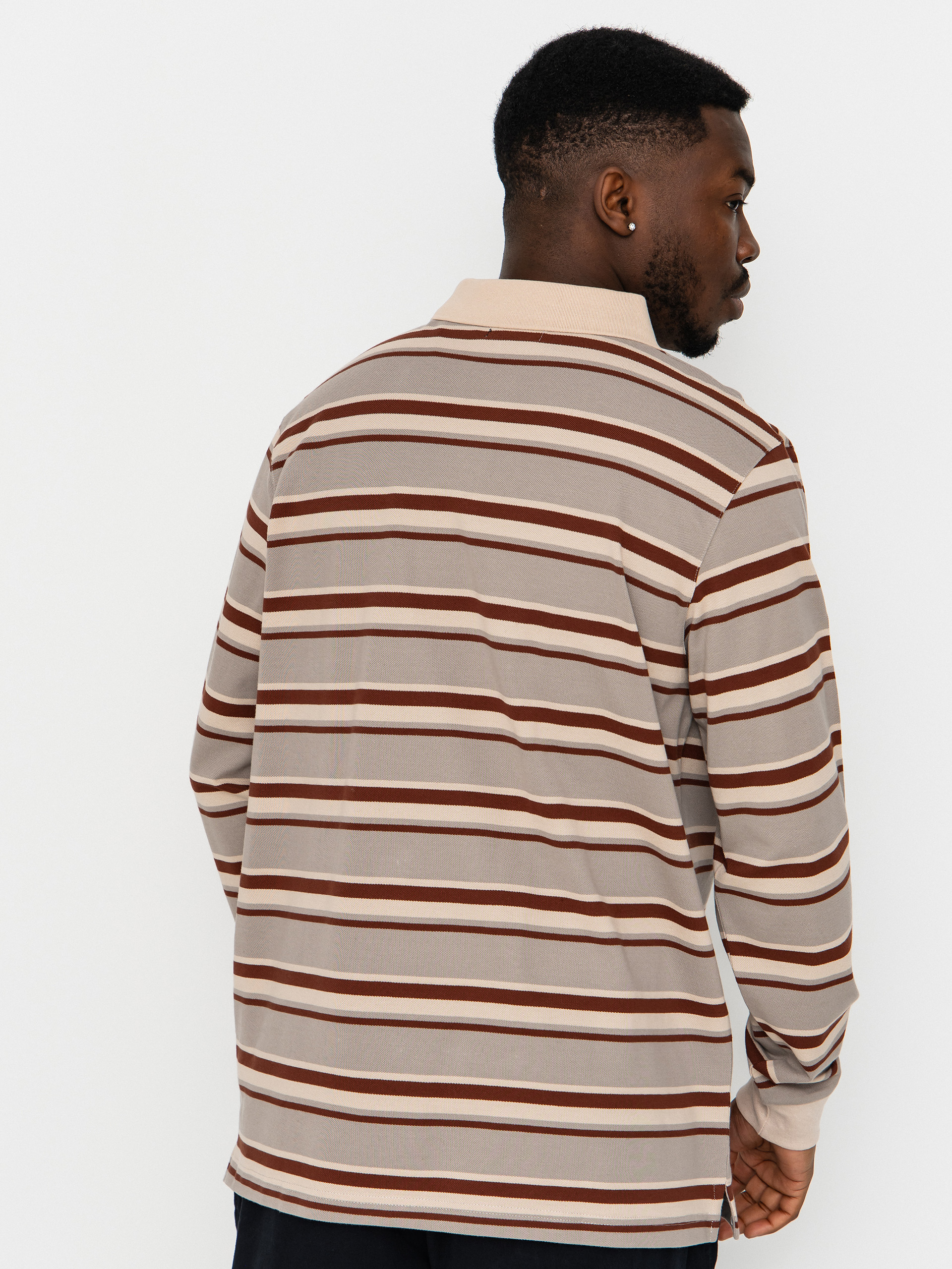 Блуза Santa Cruz Cera Polo (stone grey/coffee)