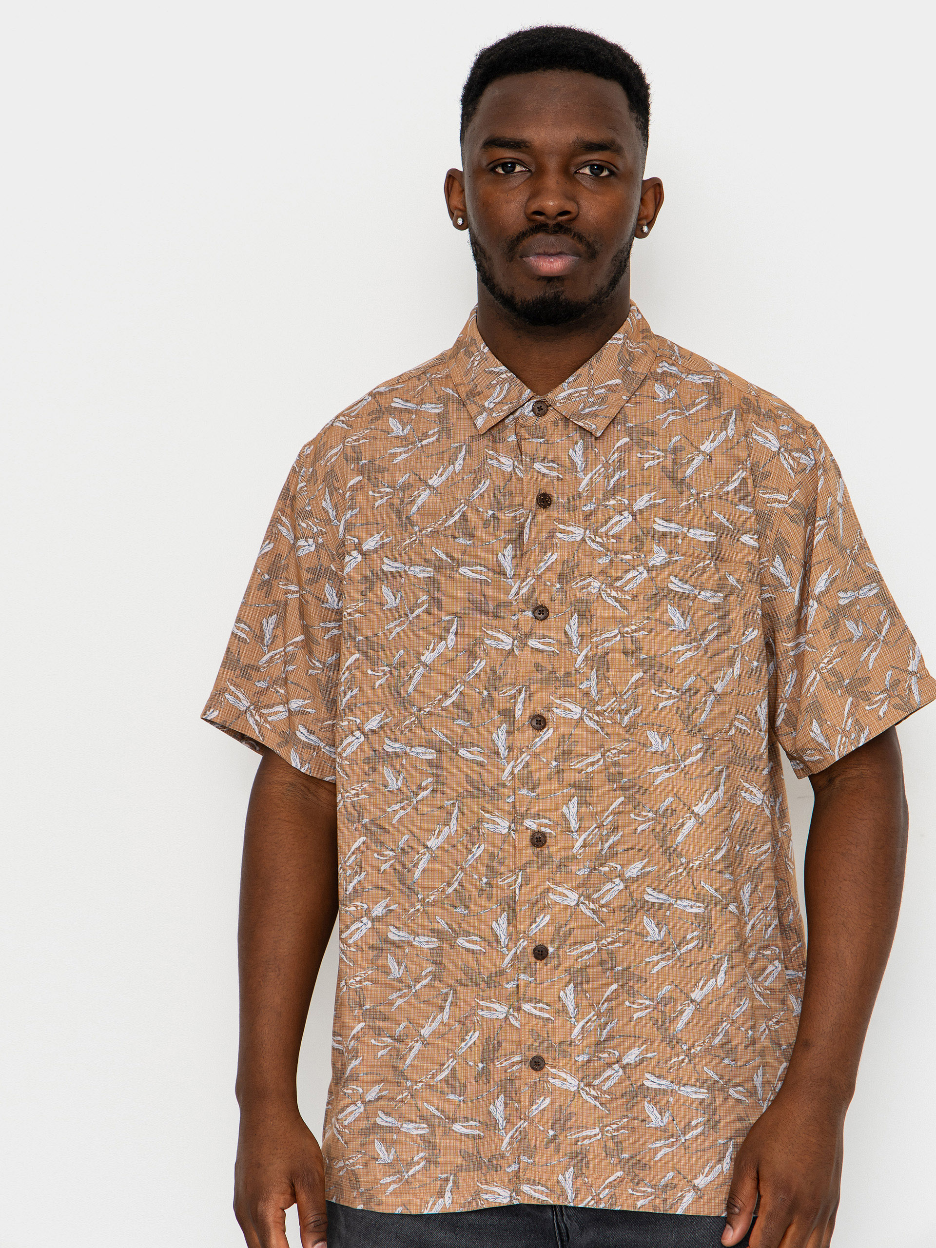 Риза Royal Robbins Camino Pucker (pecan dragonfly pt)