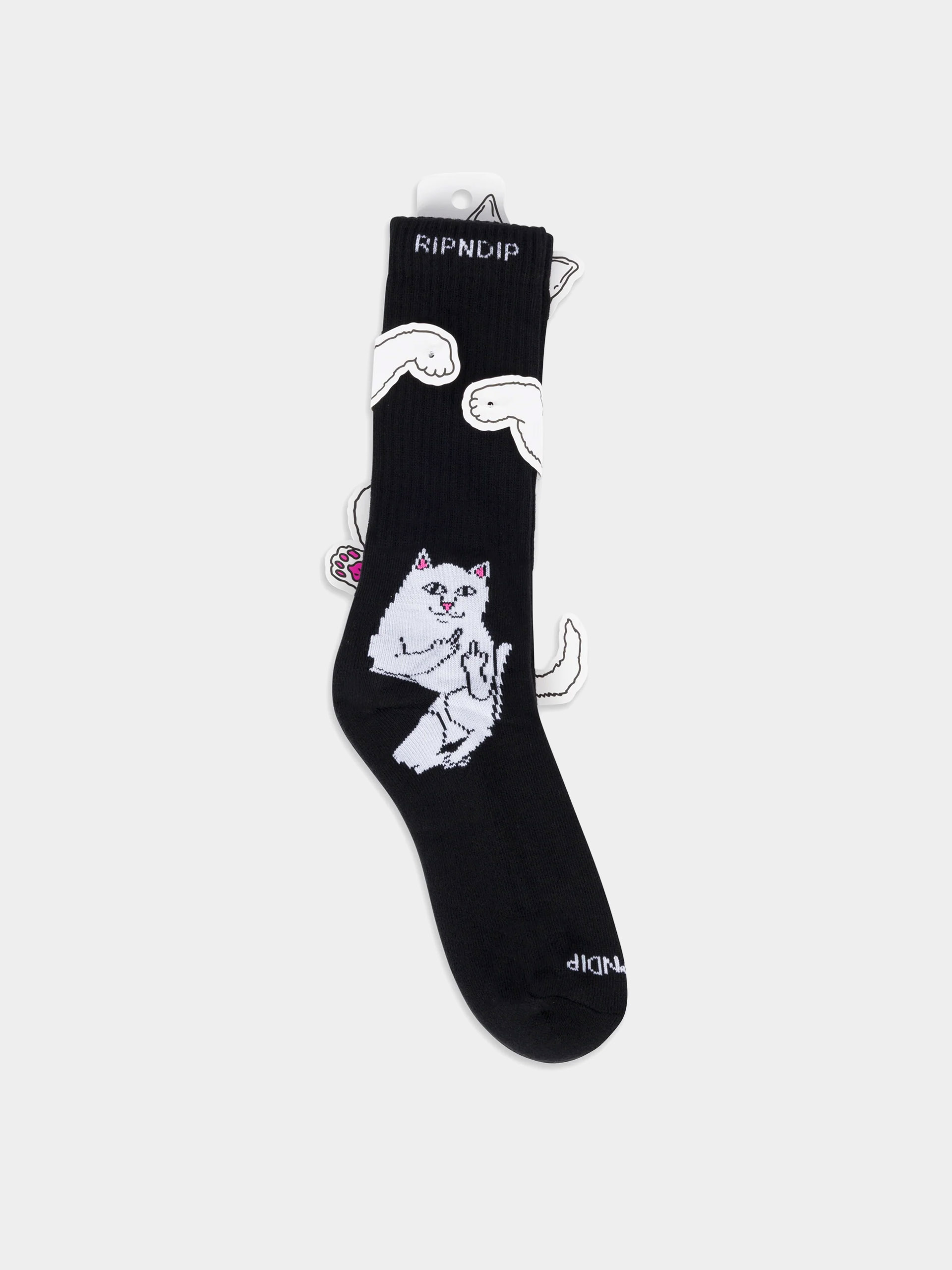 Чорапи RipNDip Lord Nermal (black)