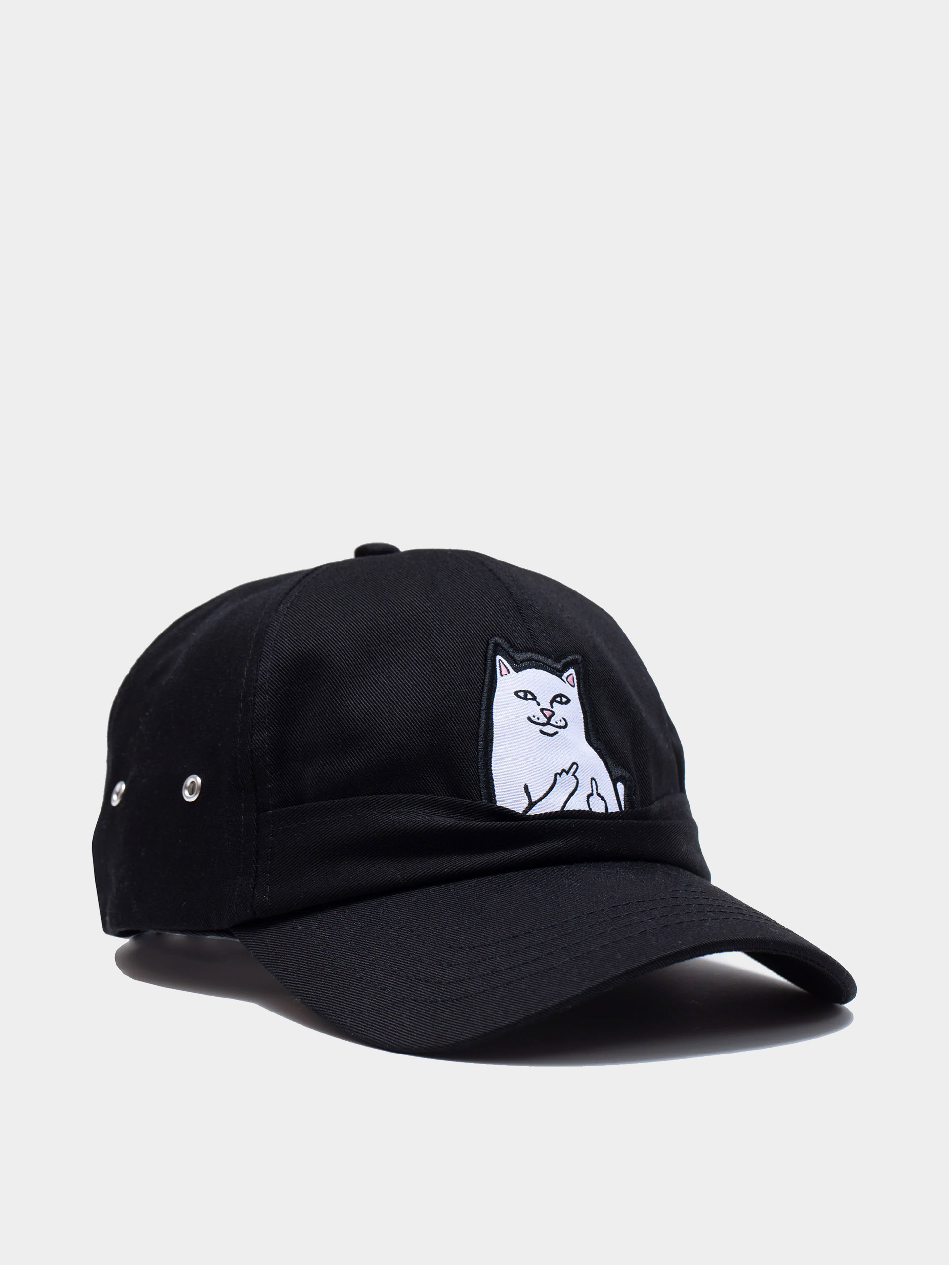 Шапка с козирка RipNDip Lord Nermal 6 Panel Pocket (black)