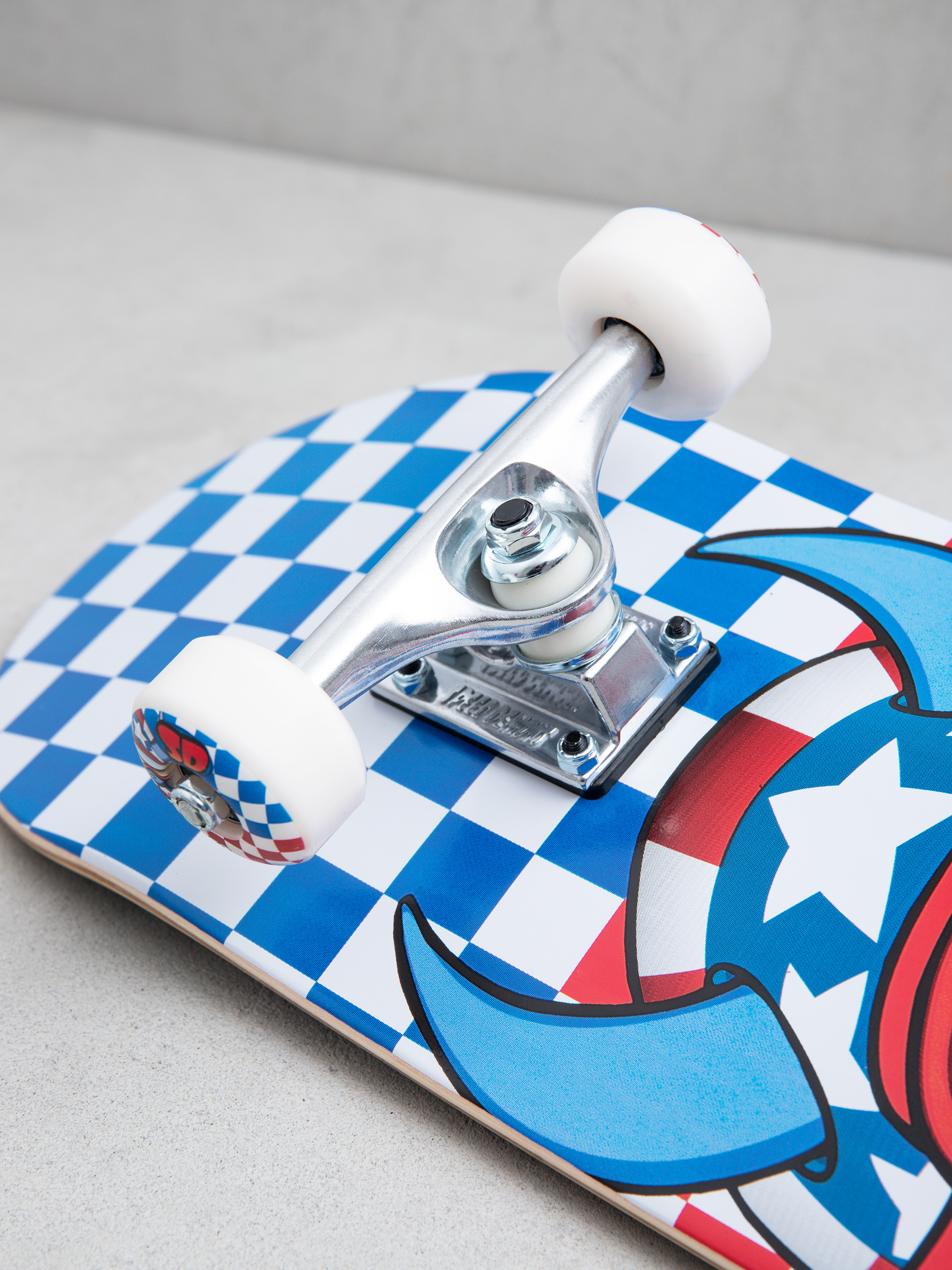 Скейтборд Speed Demons Stars (red/wht/blue checks)