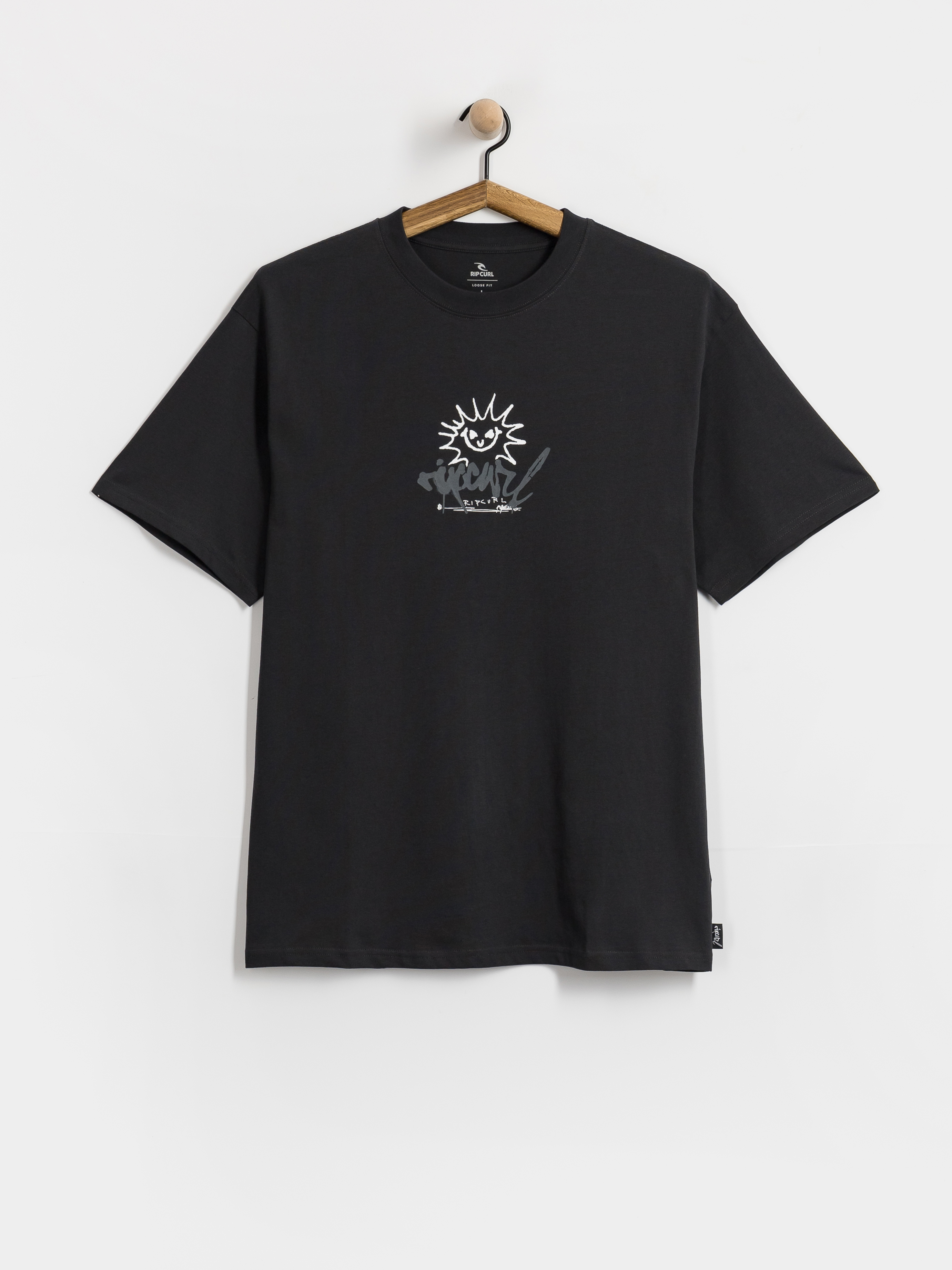 Тениска Rip Curl Inner Visions Rotten Sun (washed black)