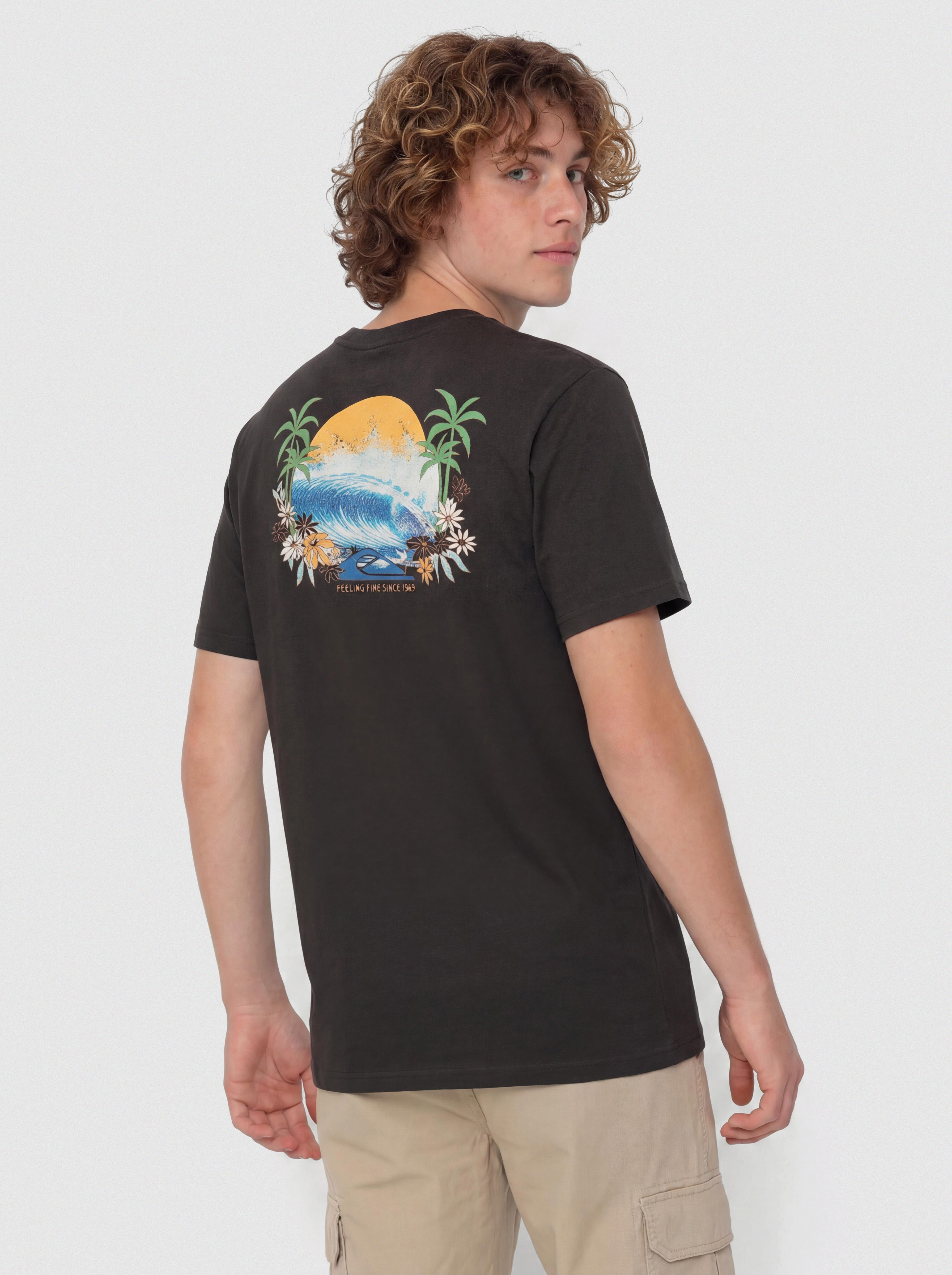 Тениска Quiksilver Ev Barrel Paradise