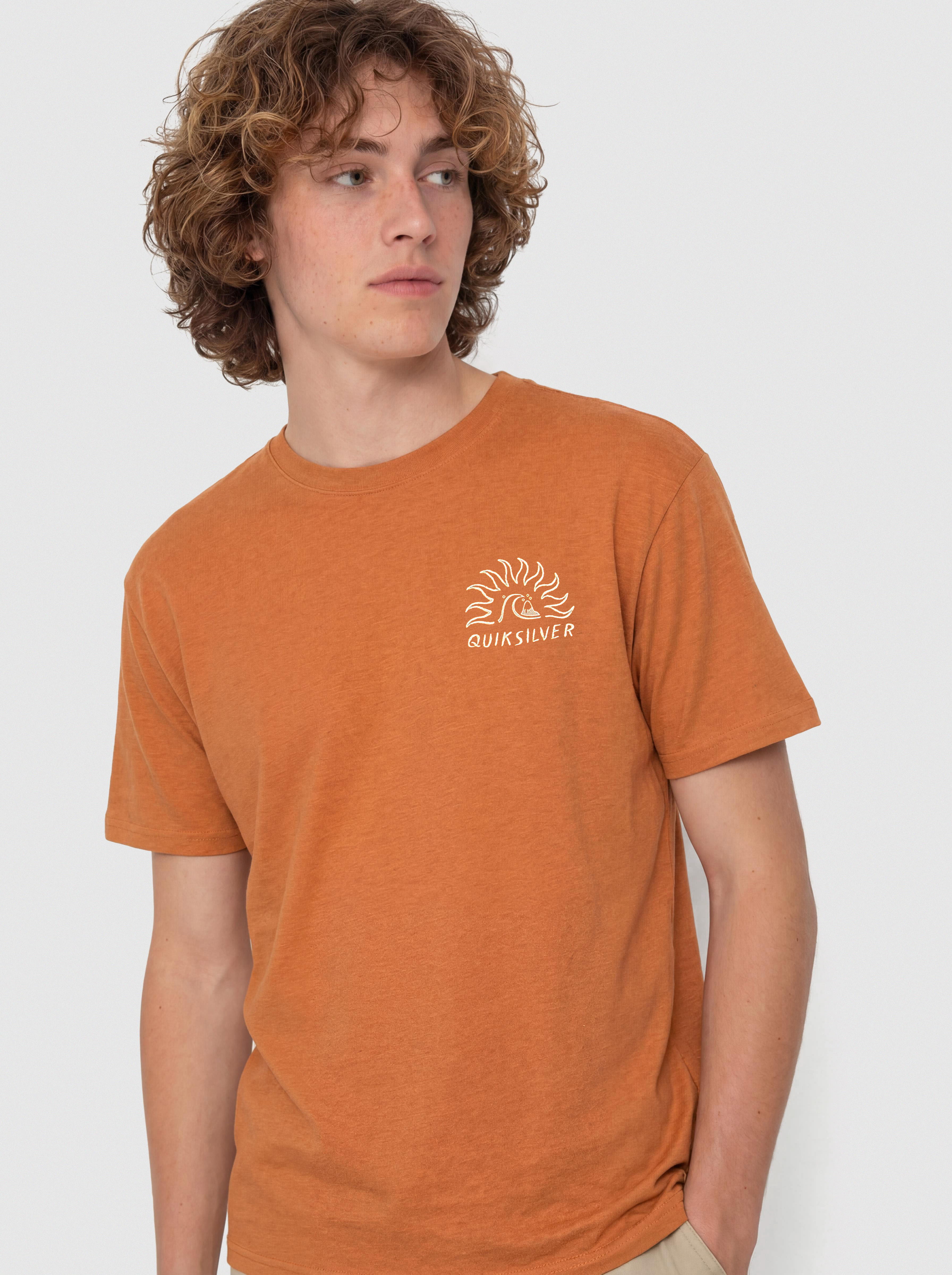 Тениска Quiksilver Freedom Swell (bran)