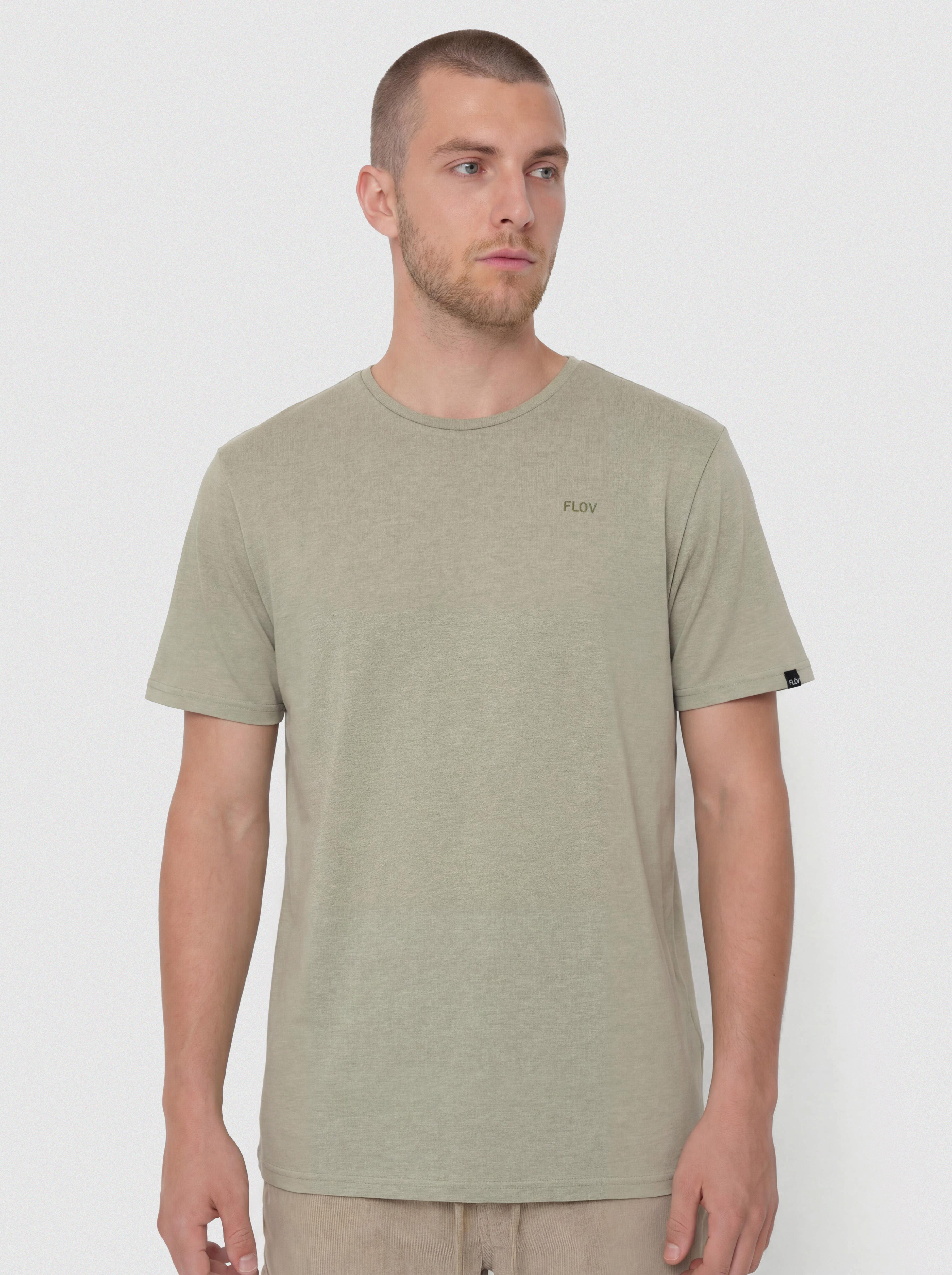 Тениска FLOV Morro (green/dark grey)