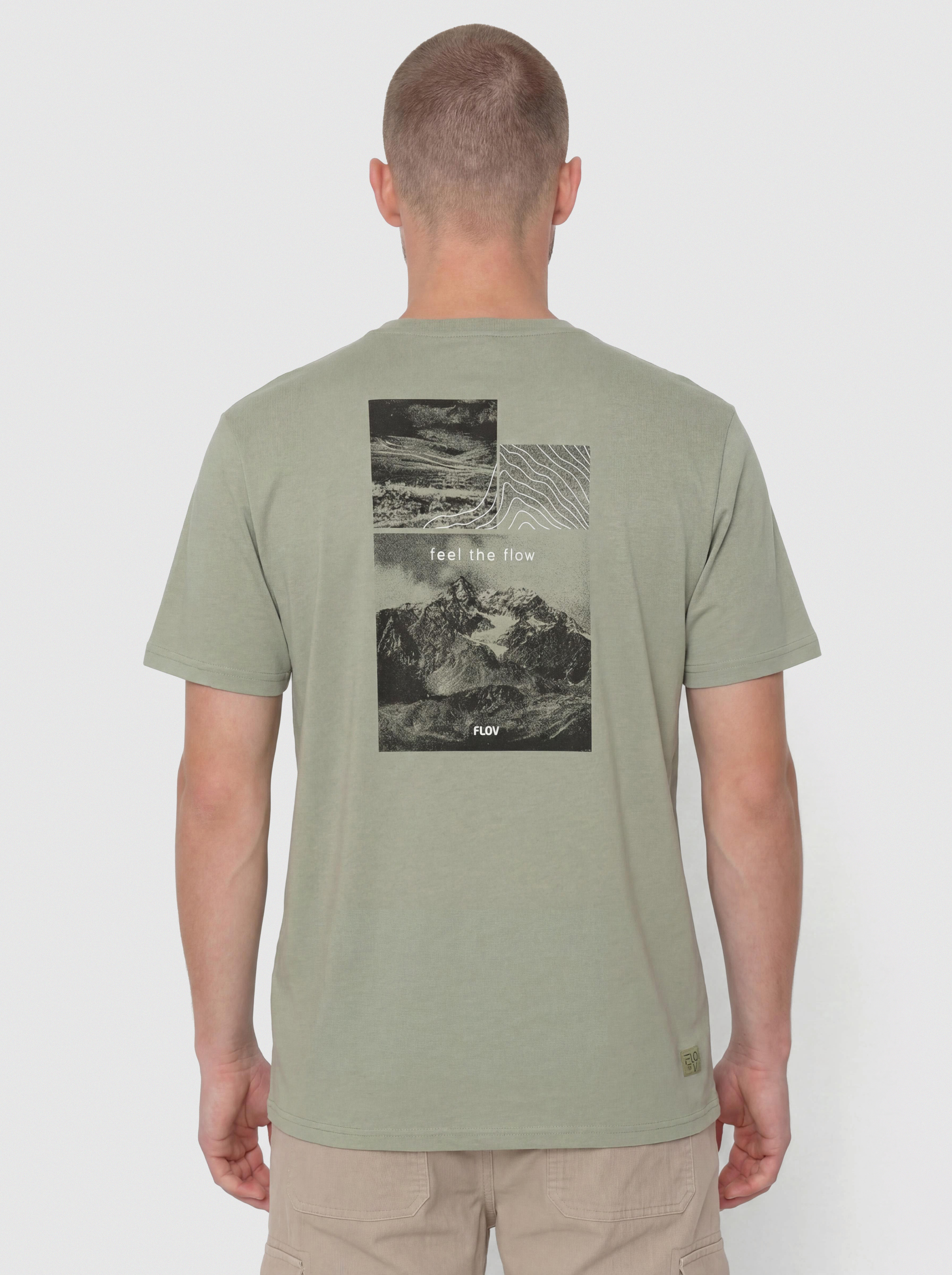 Тениска FLOV Morro (green/dark grey)