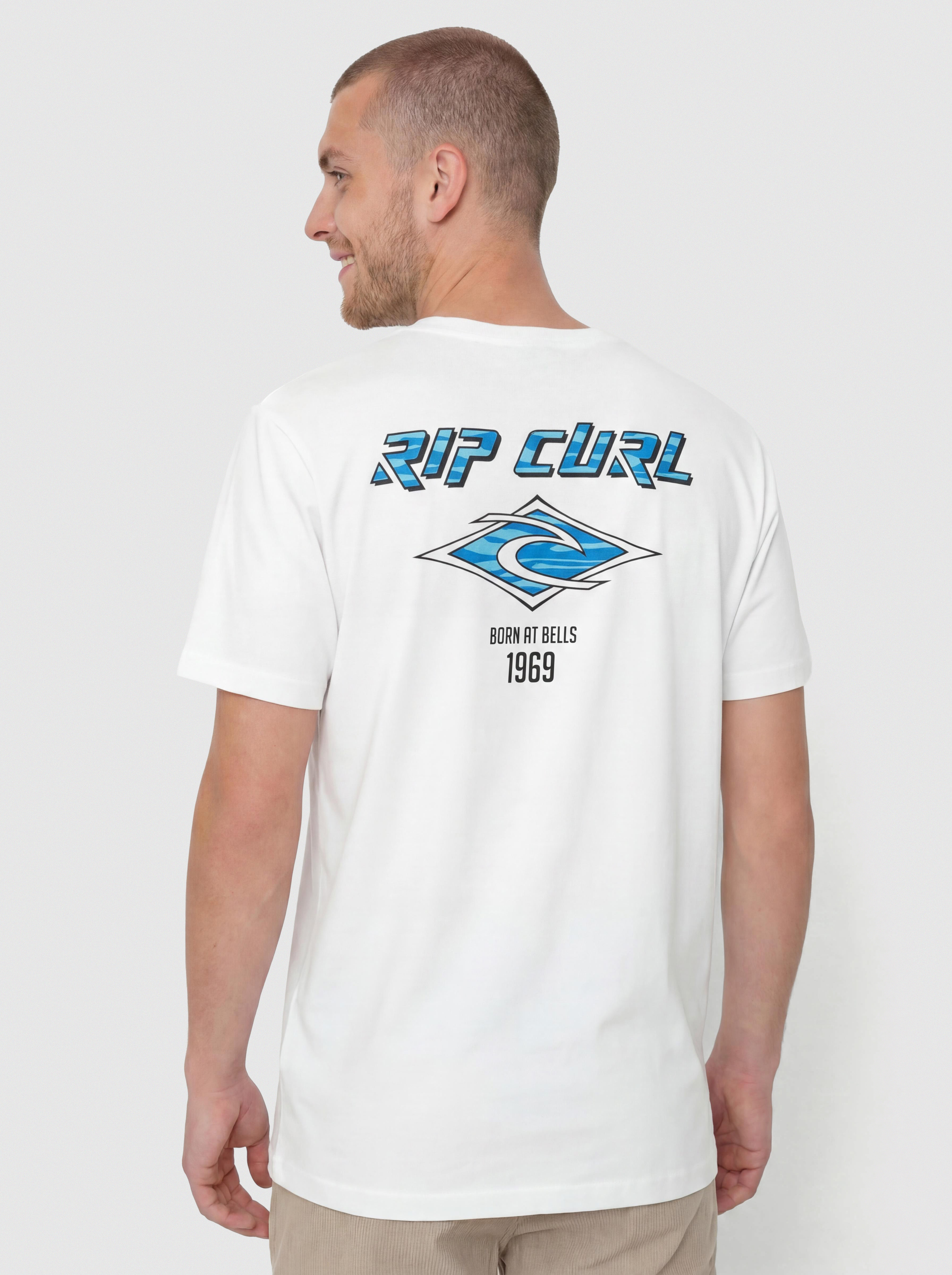Тениска Rip Curl Fade Out Icon (white)