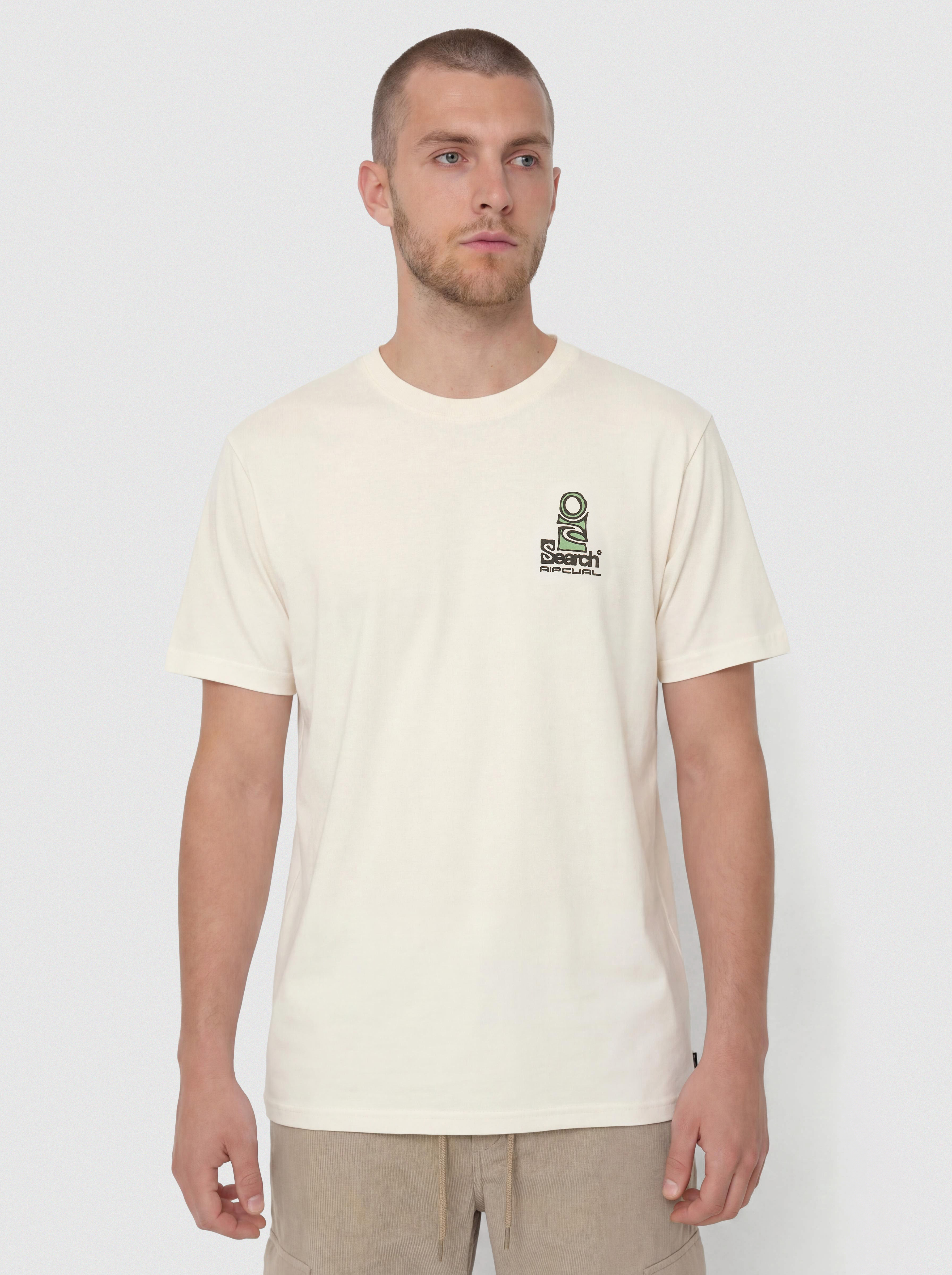 Тениска Rip Curl Vaporcool Search Stack (bone)