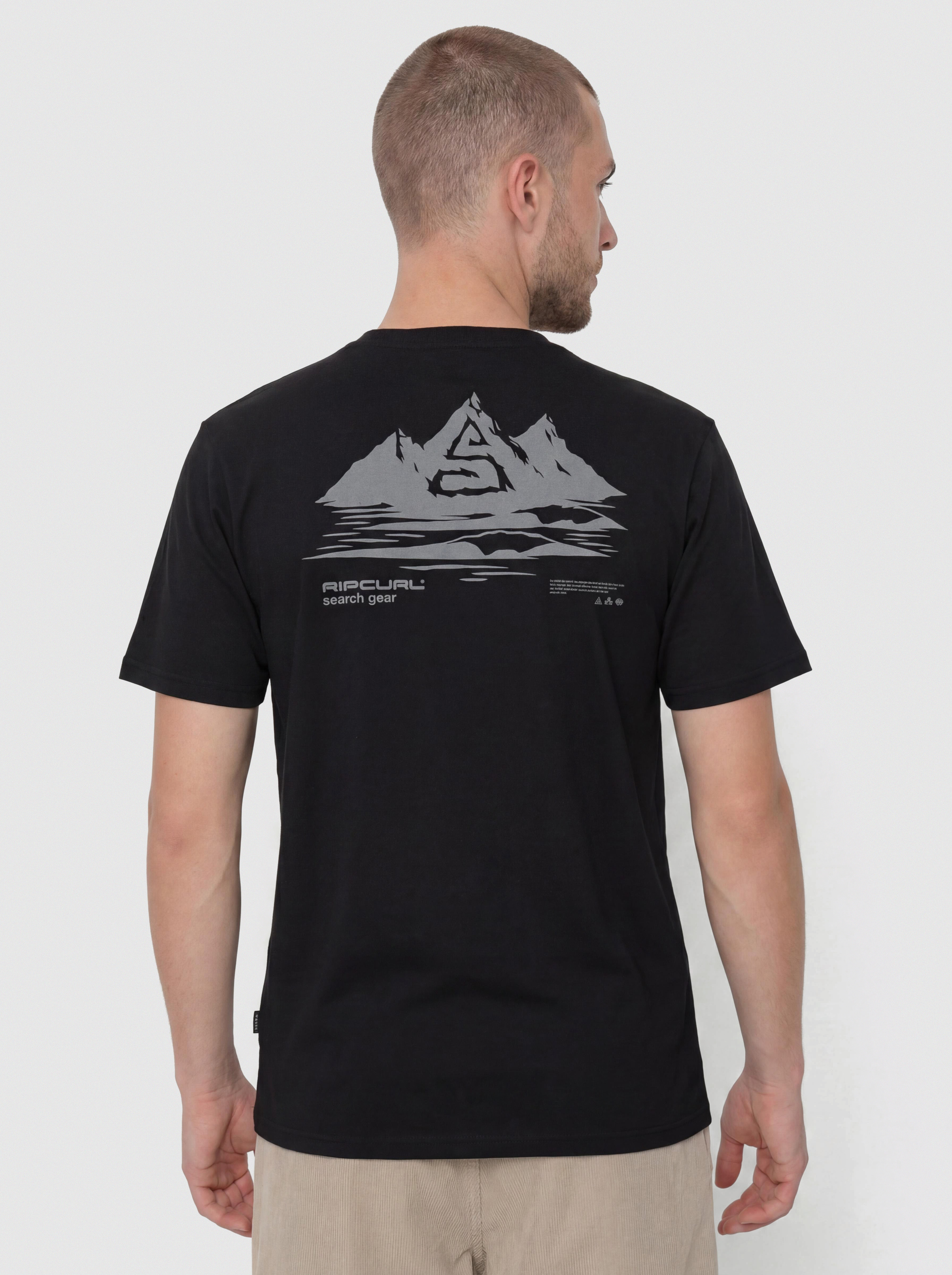 Тениска Rip Curl Vaporcool Search Peak (black)