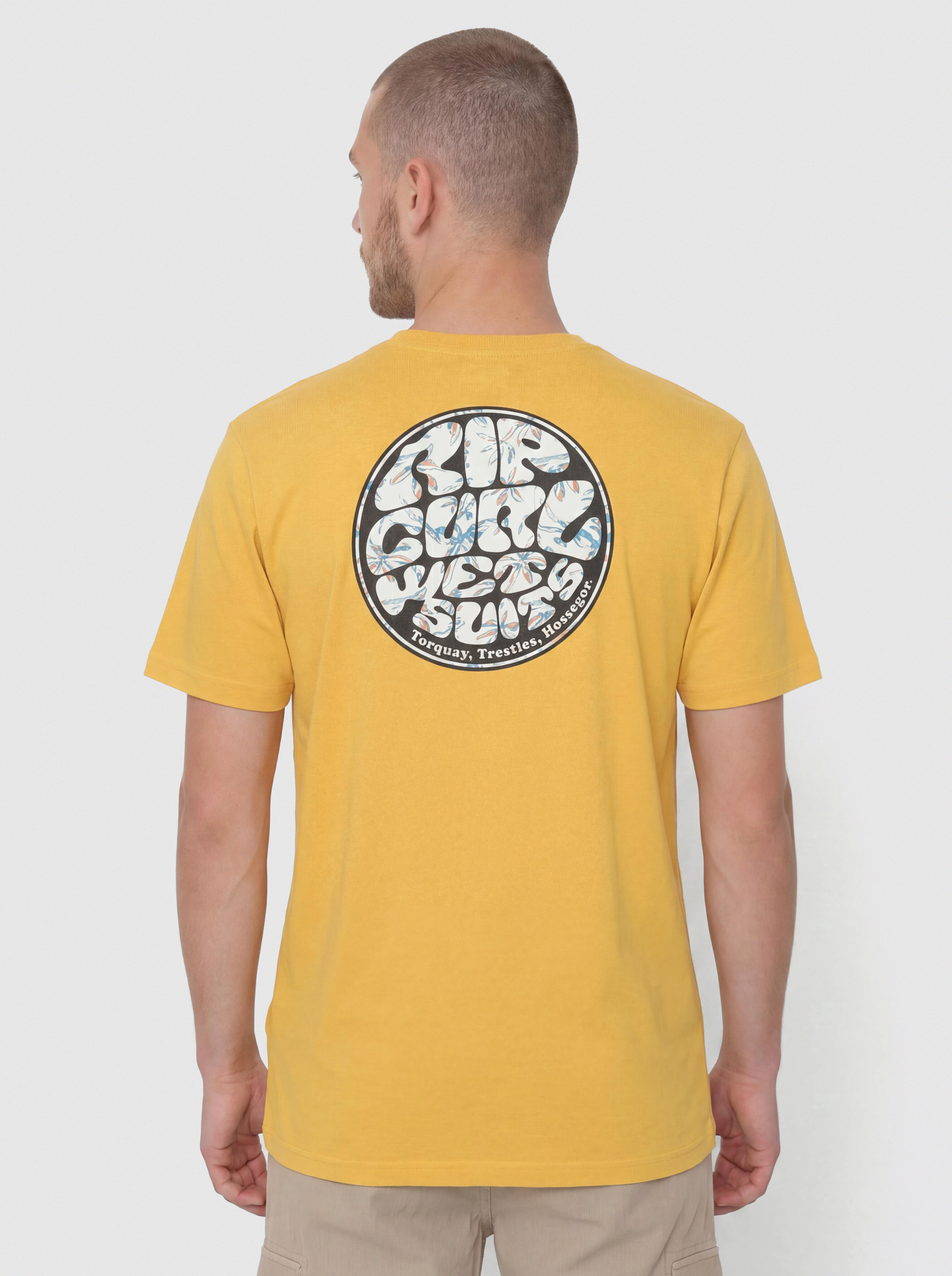 Тениска Rip Curl Wettie Passage Icon (ochre)