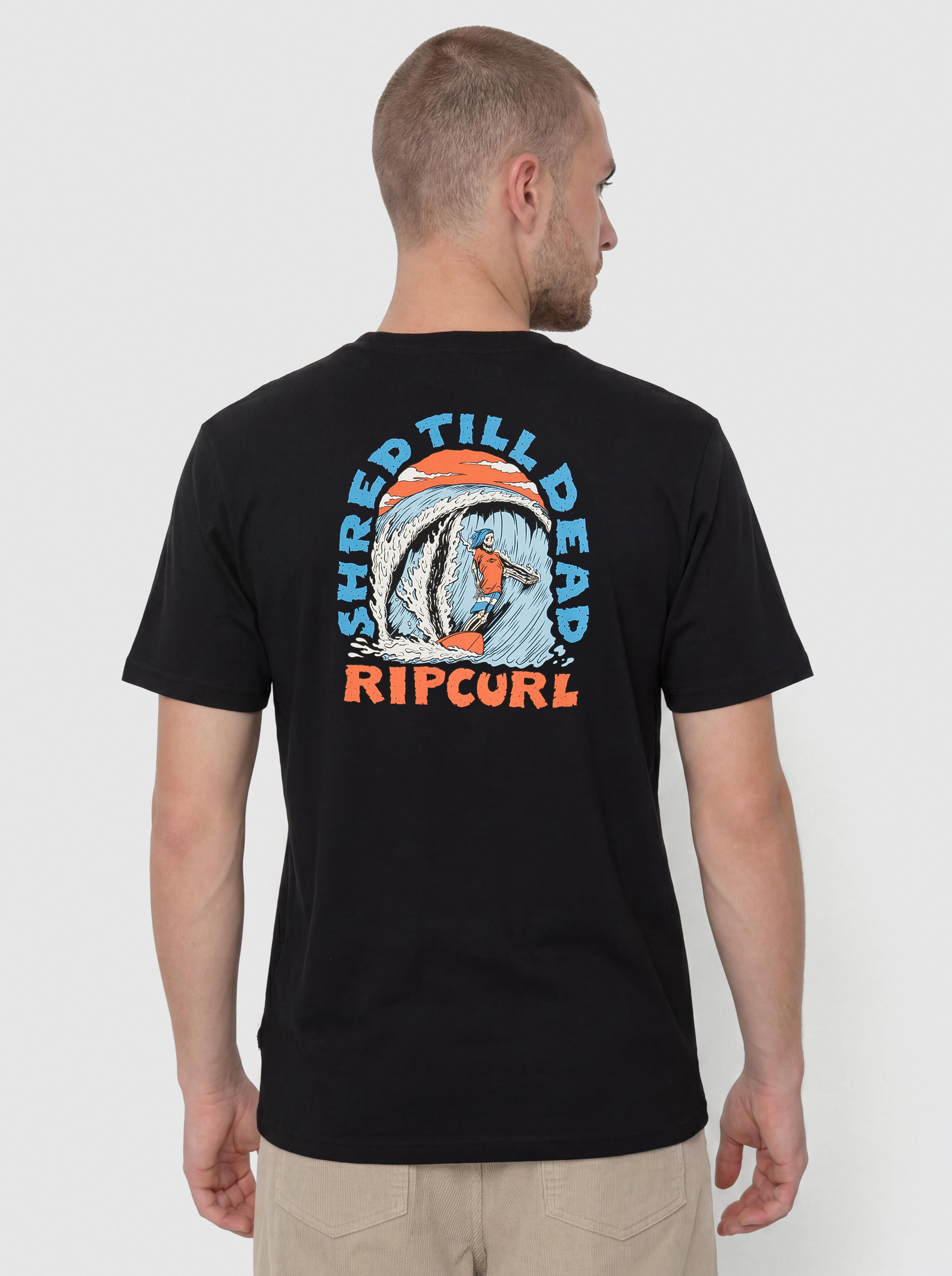 Тениска Rip Curl Shred Til (black)