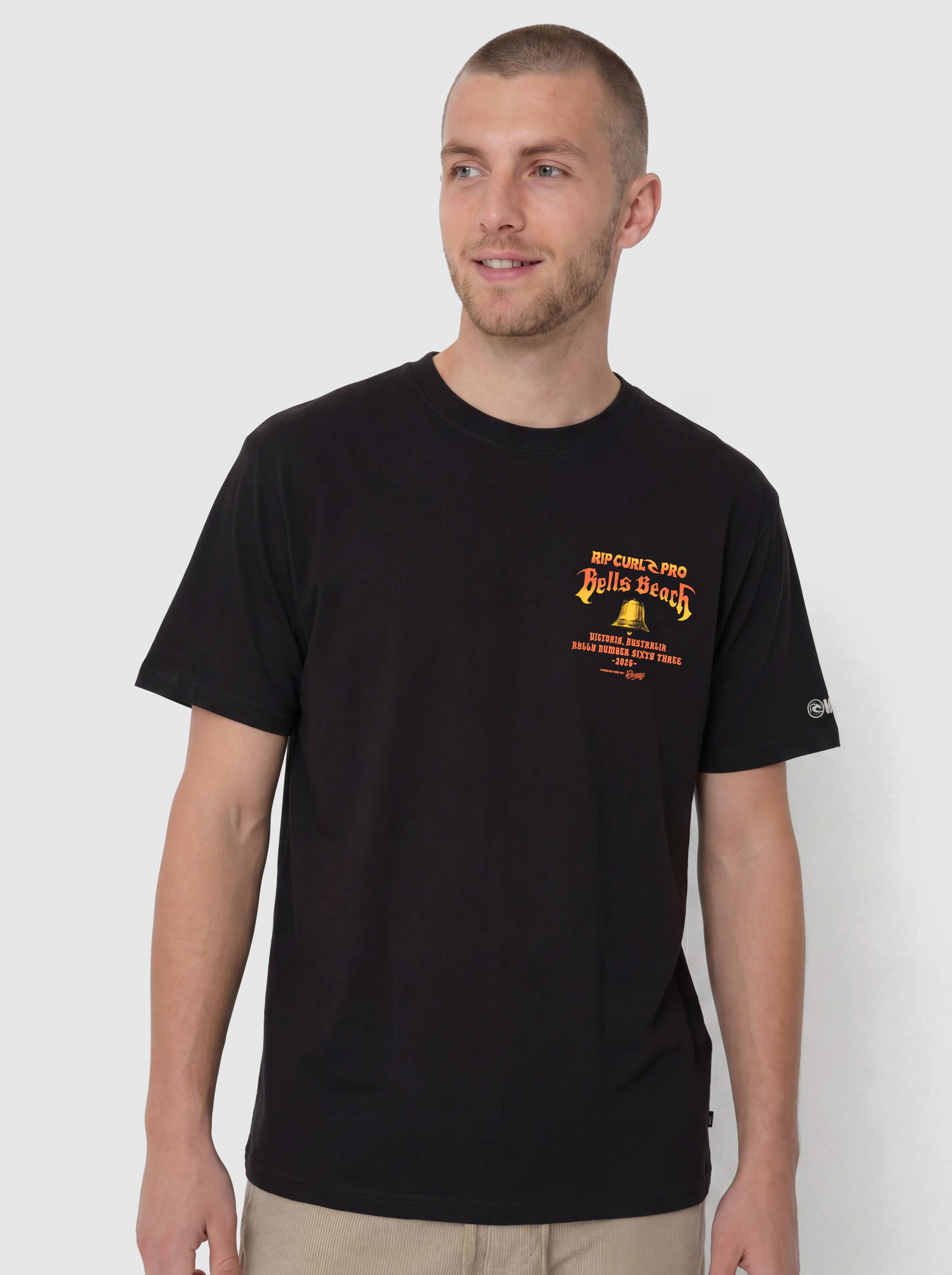 Тениска Rip Curl Bells Pro 26 Bell Logo (black)