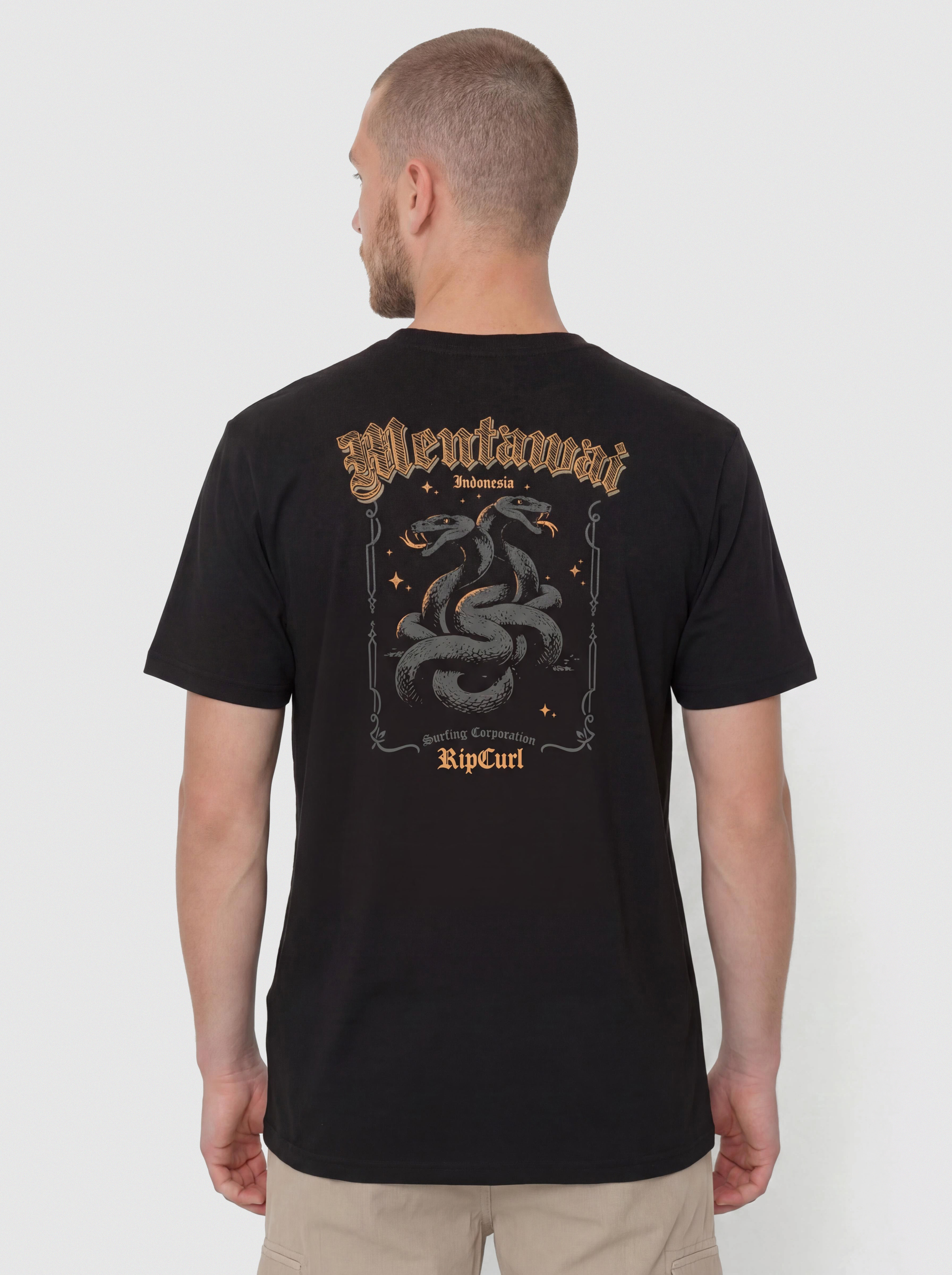 Тениска Rip Curl Desti Animals (black)