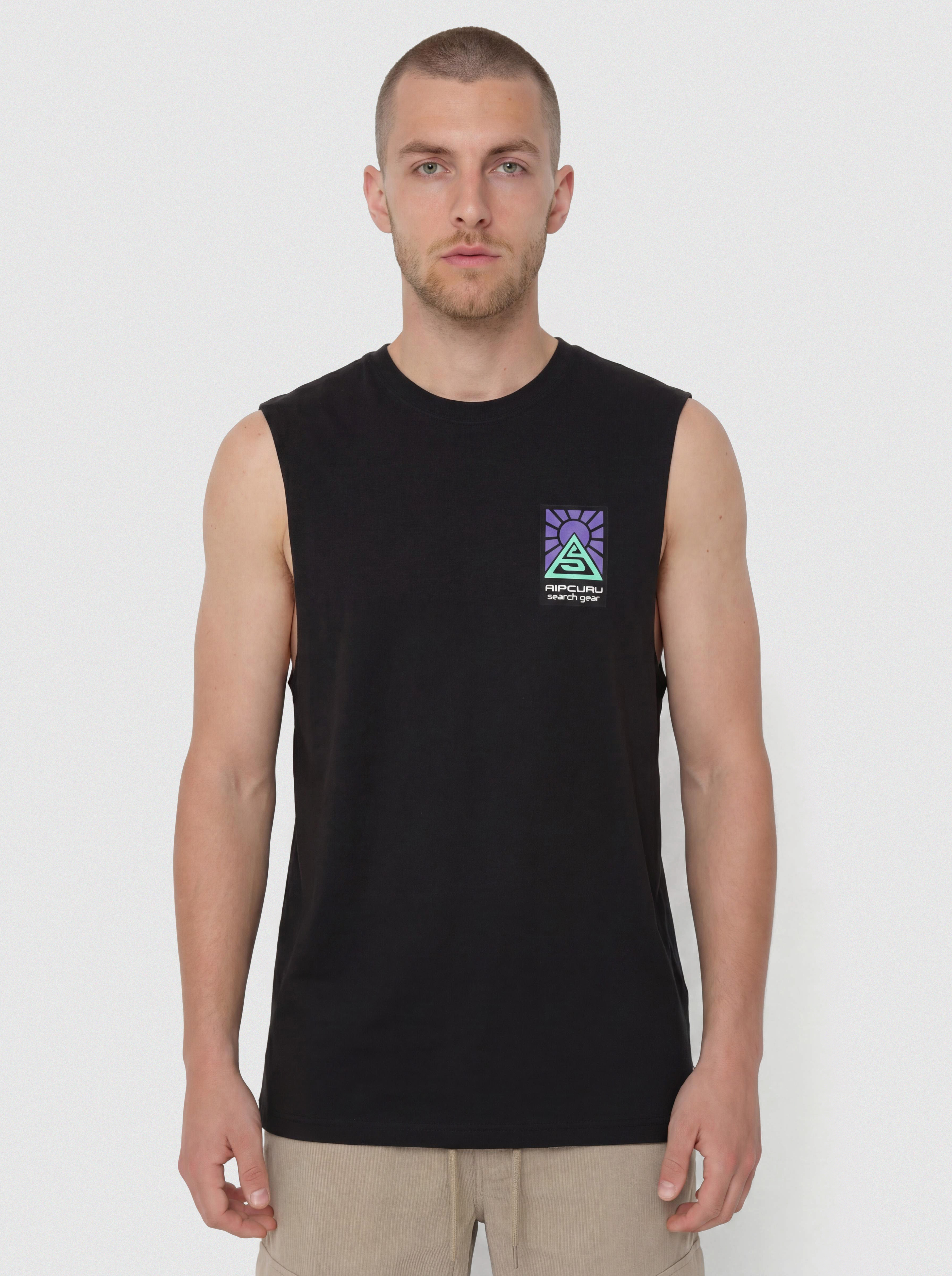 Тениска Rip Curl Search Dawn Muscle (black)
