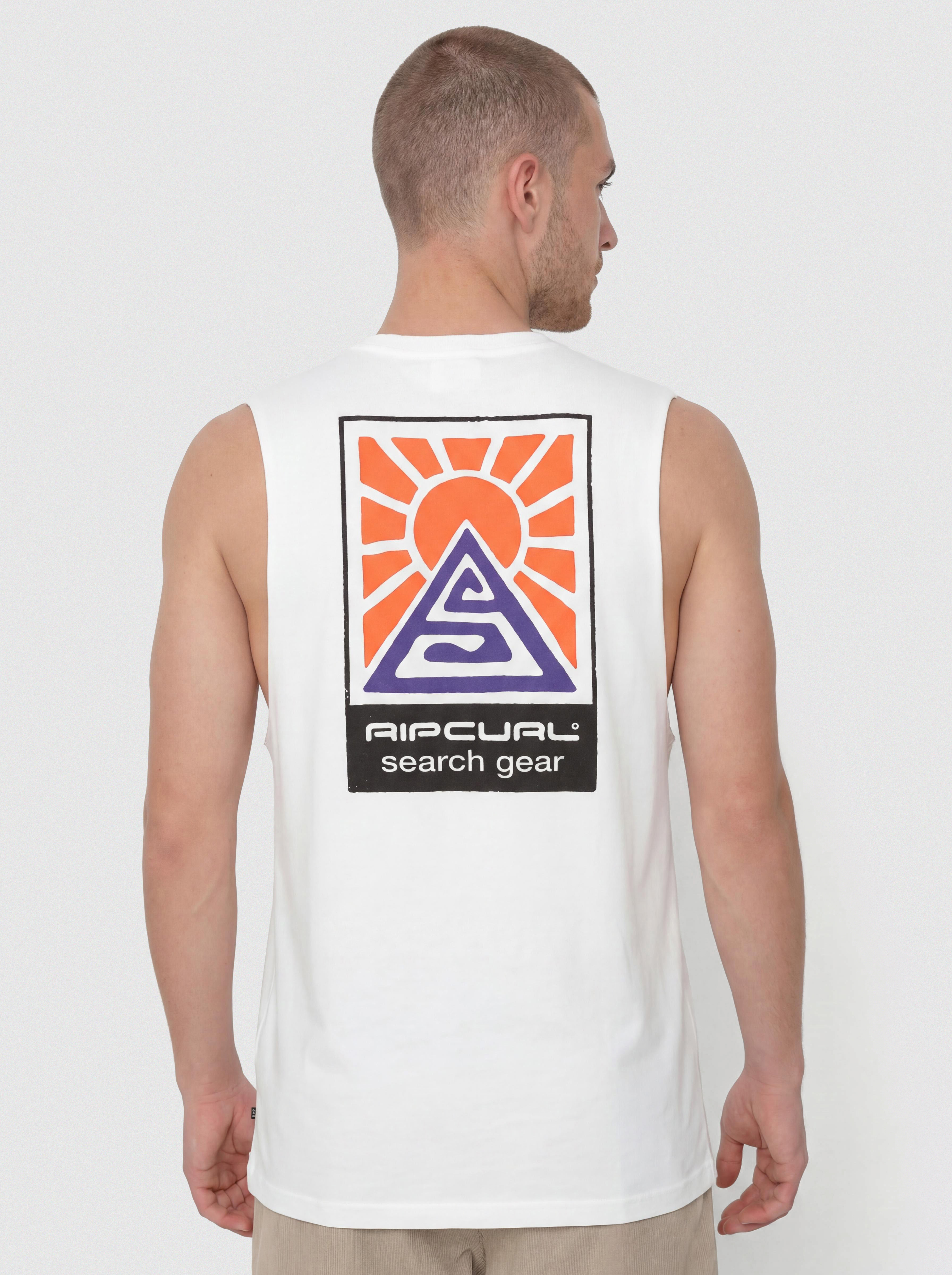 Тениска Rip Curl Search Dawn Muscle (bone)