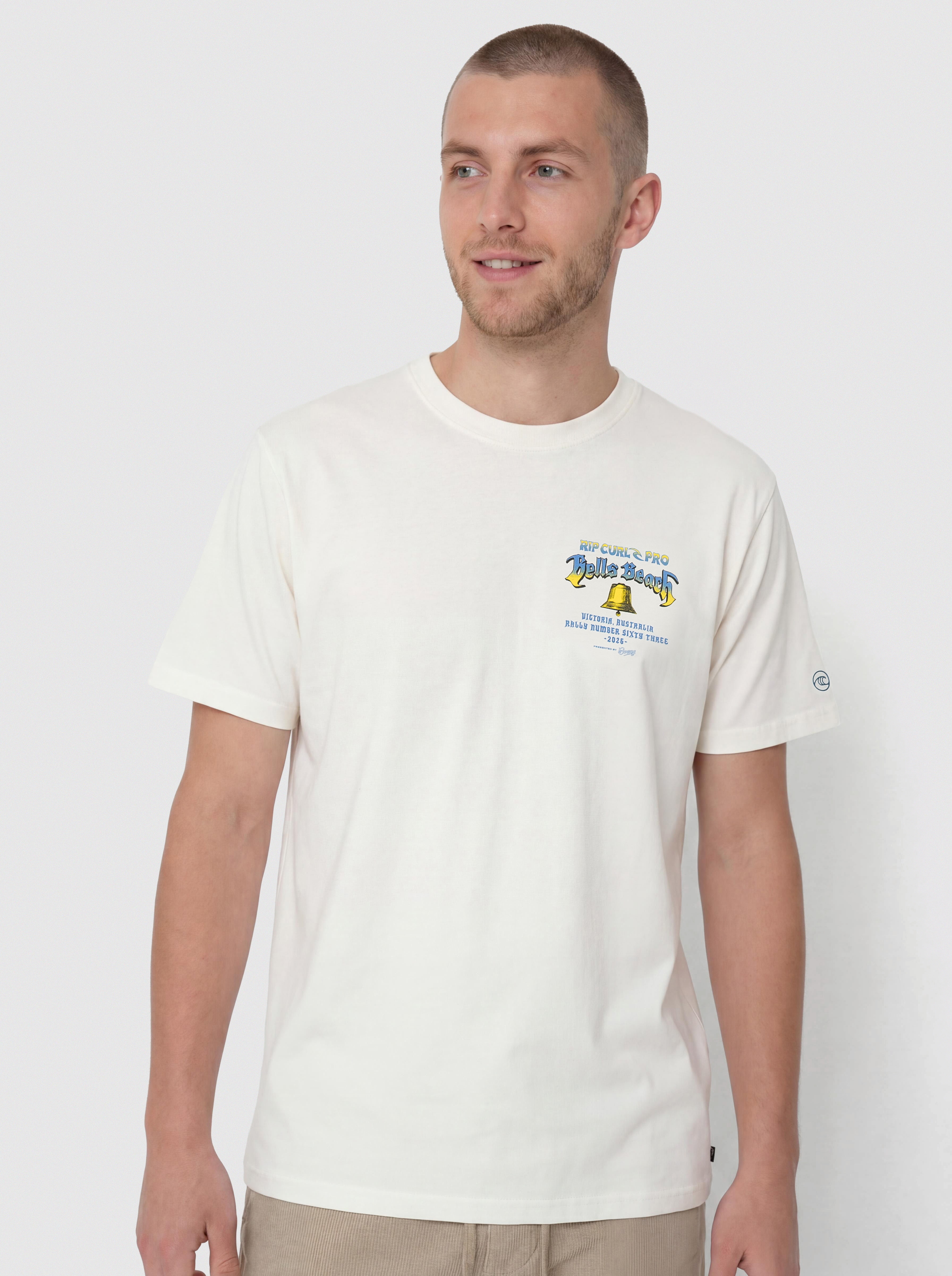 Тениска Rip Curl Bells Pro 26 Bell Logo (bone)