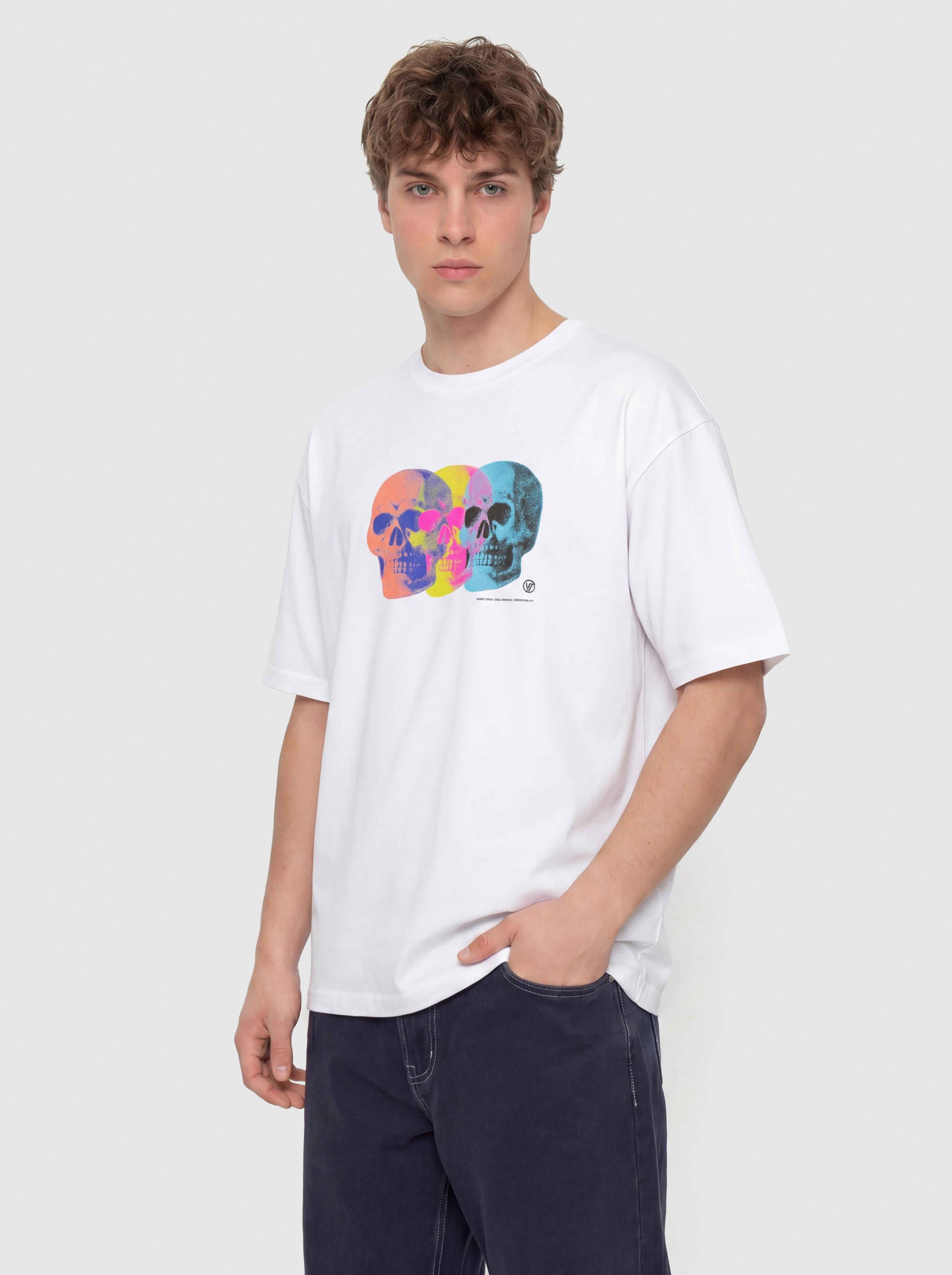 Тениска Vans Bone Head Loose