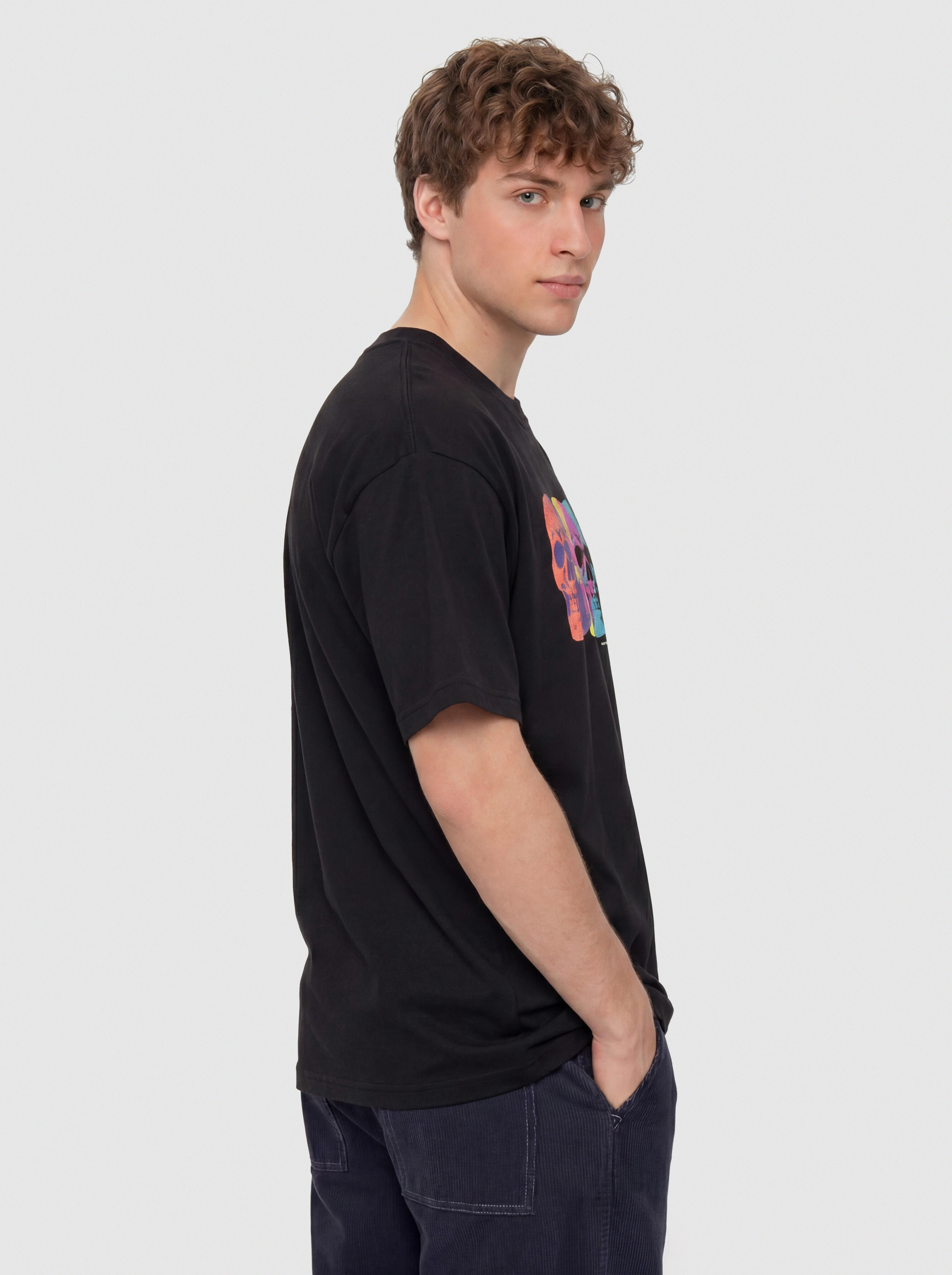 Тениска Vans Bone Head Loose (black)