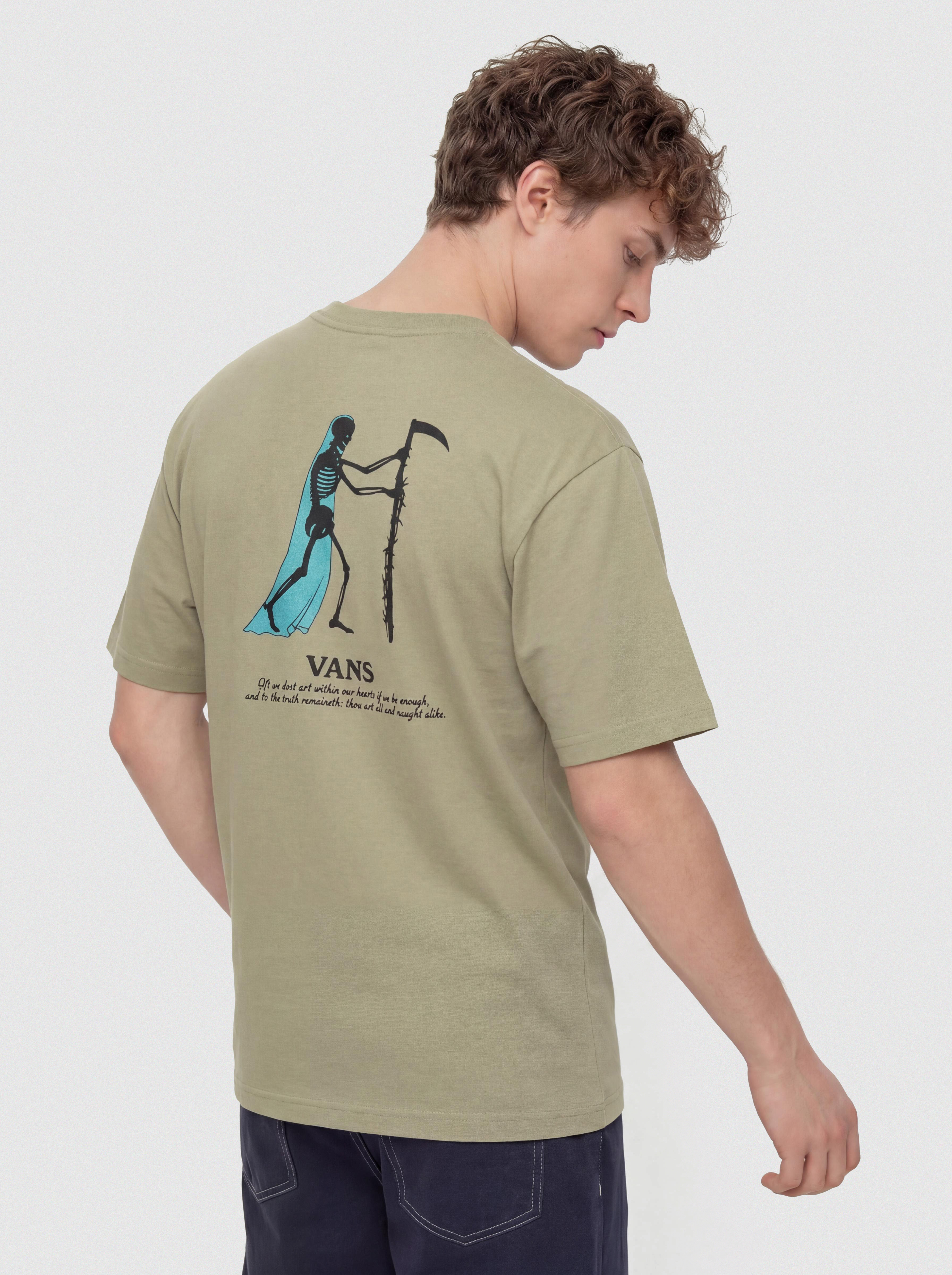 Тениска Vans All & Nought Loose (soft sage)