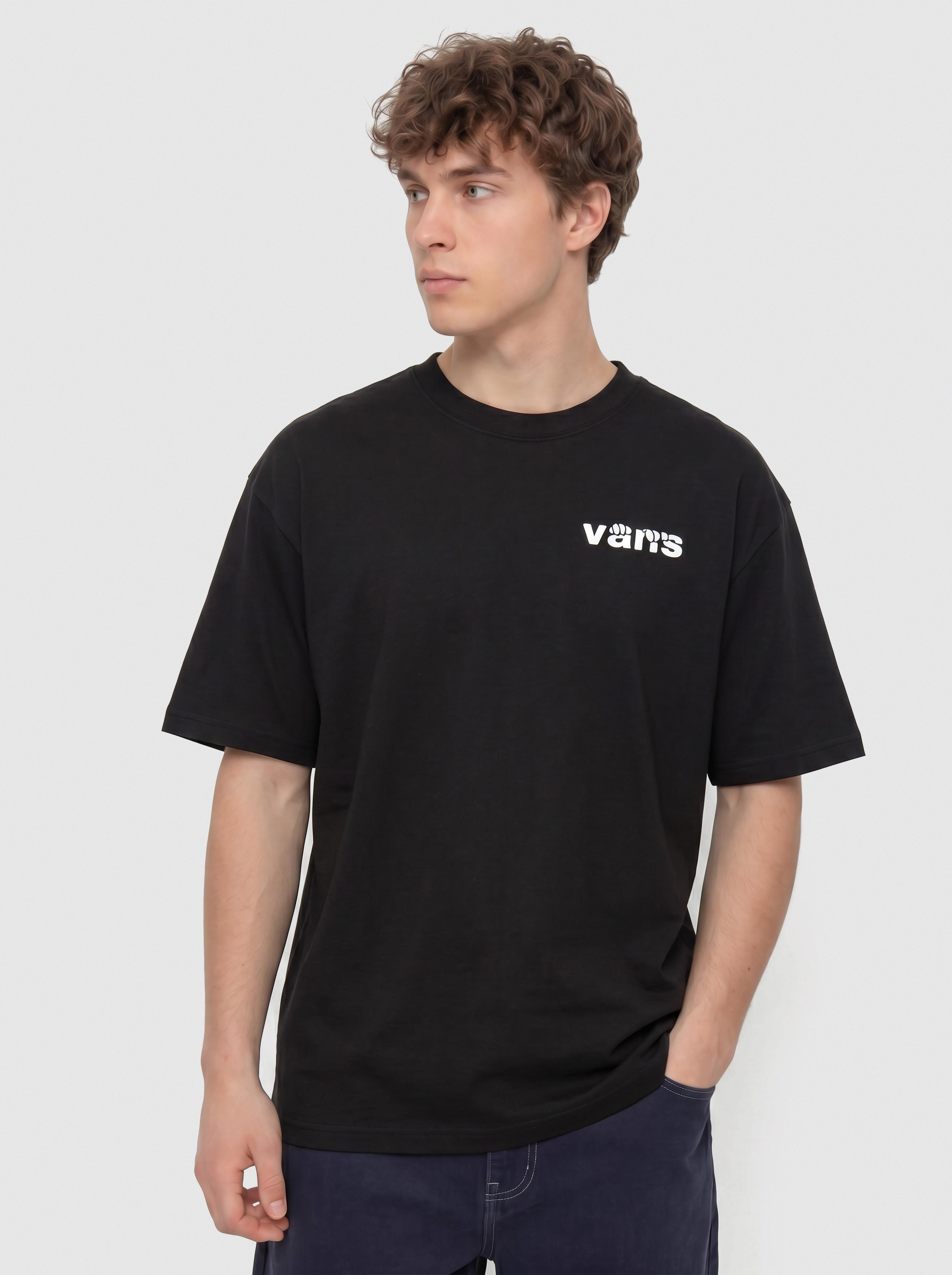 Тениска Vans Keyhole Classic (black)