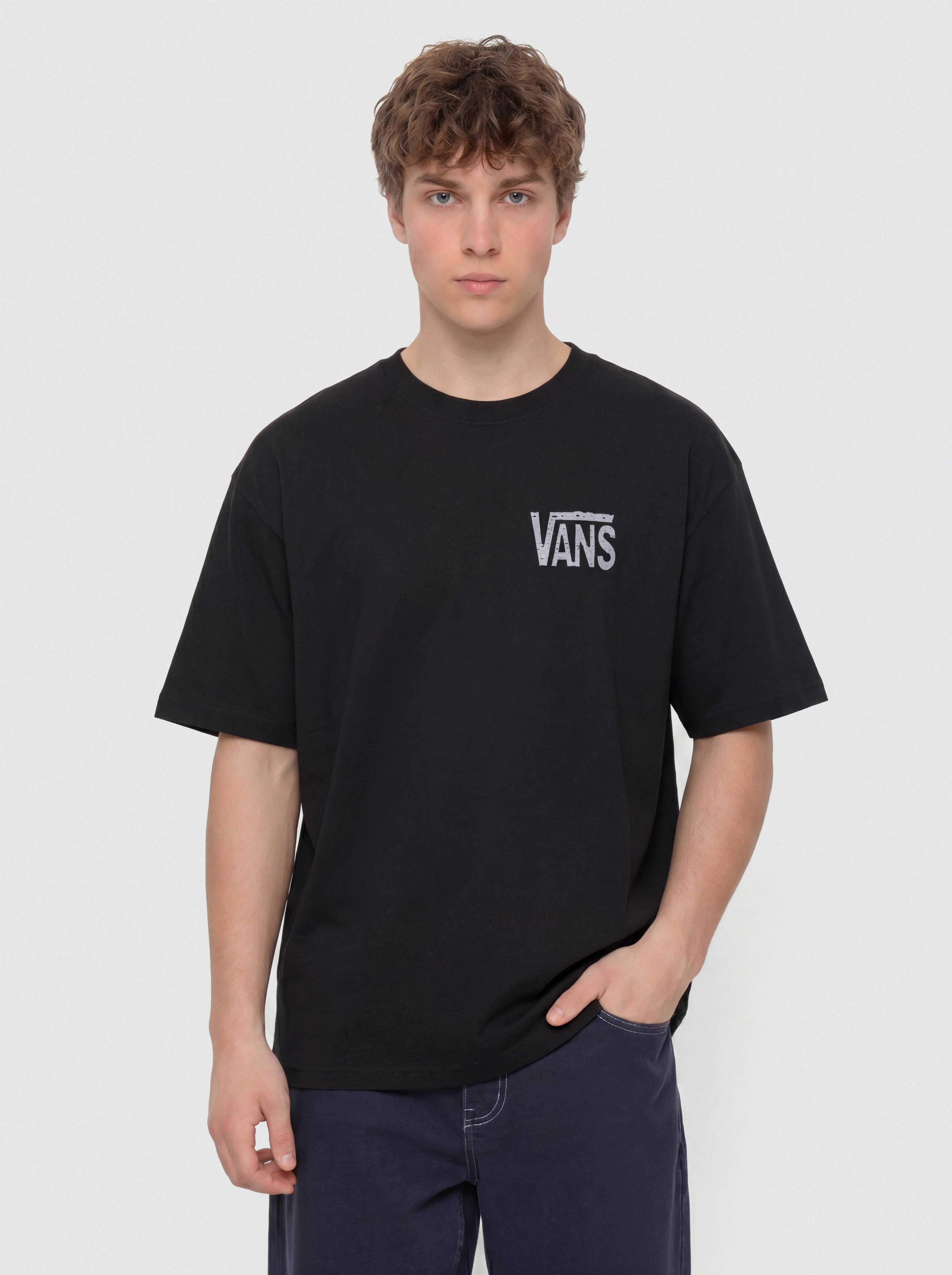 Тениска Vans Side Talk (black)