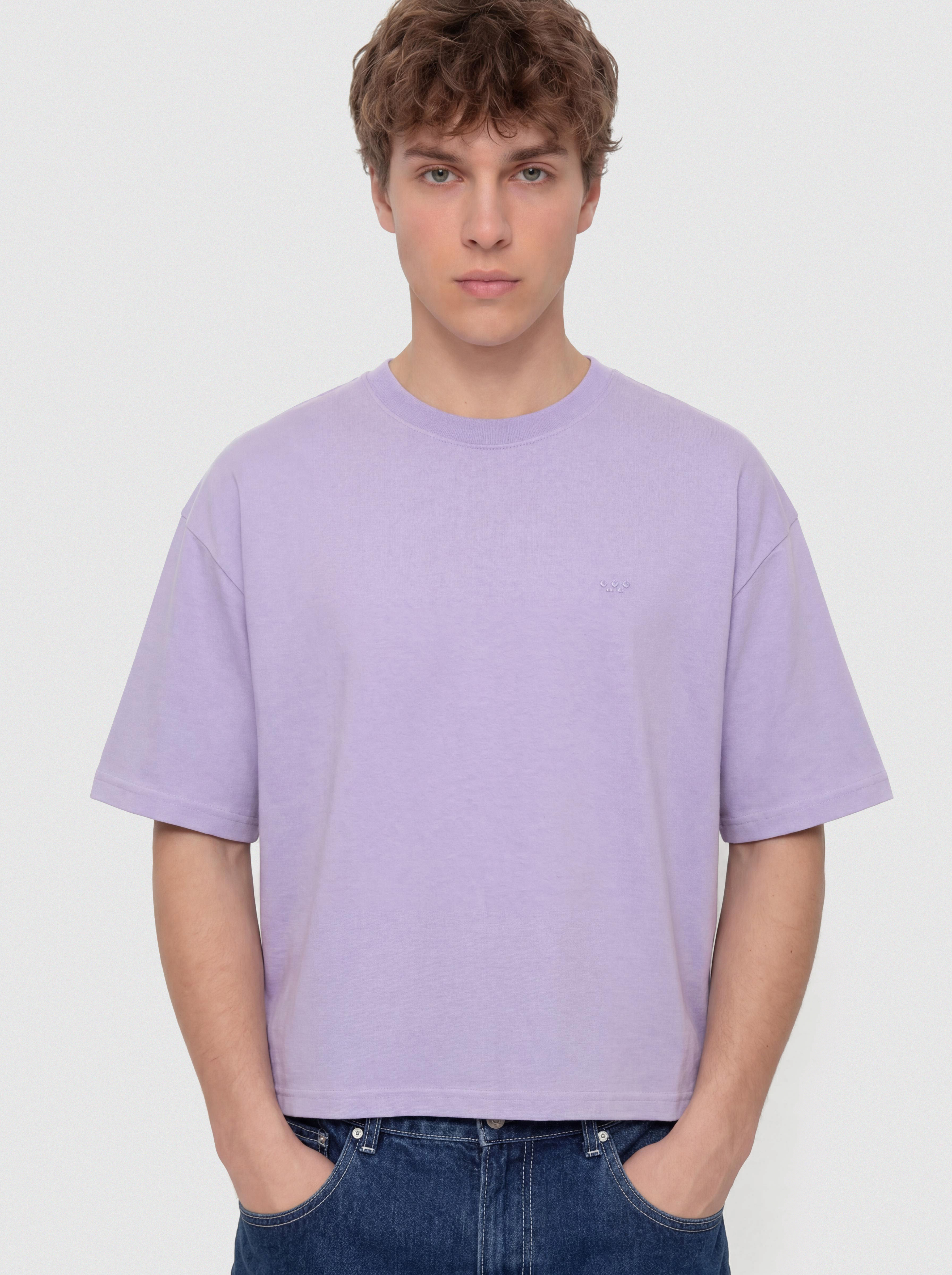Тениска Vans Lx Blurred Face (soft orchid)