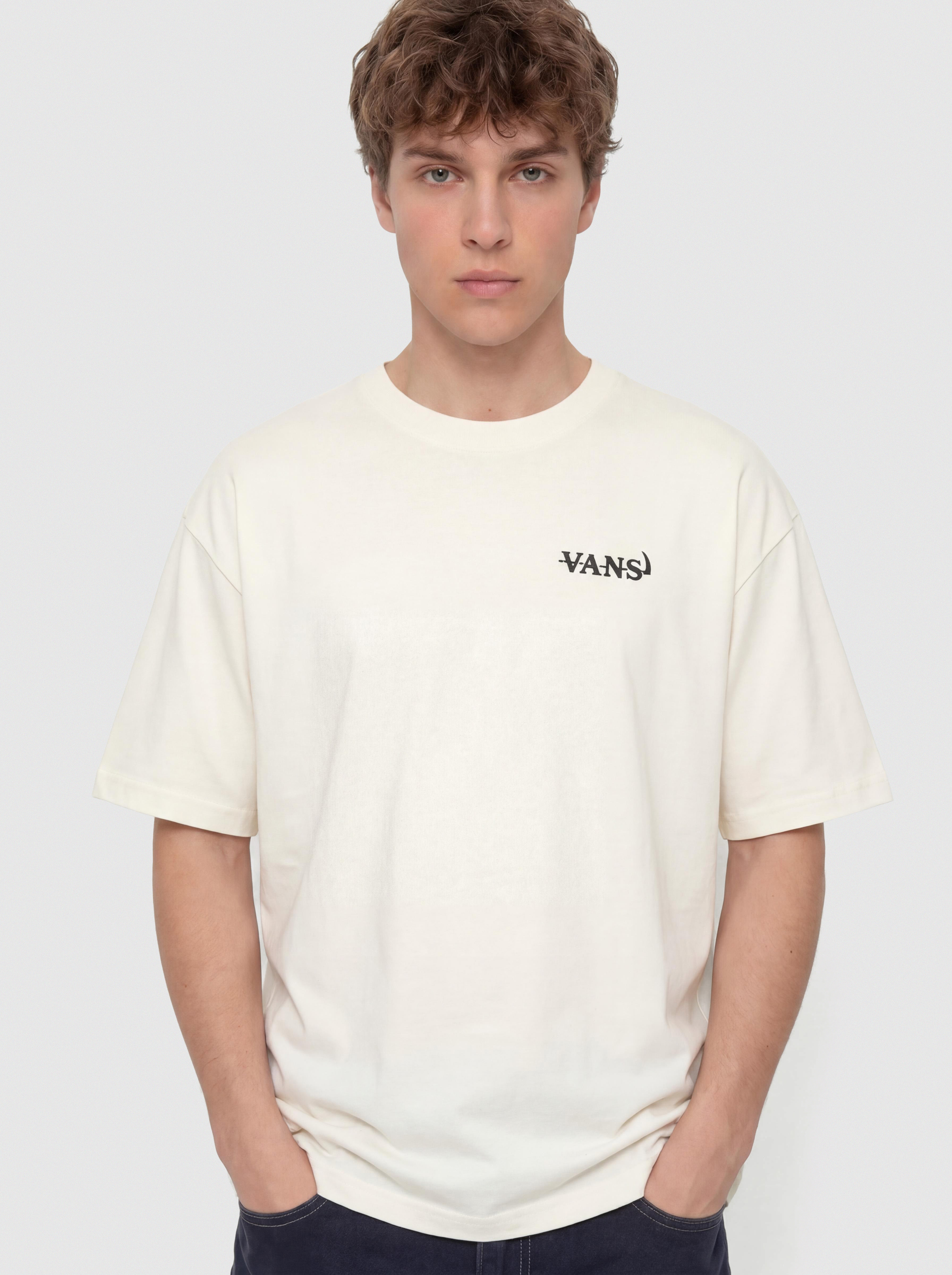 Тениска Vans All & Nought Loose (egret)