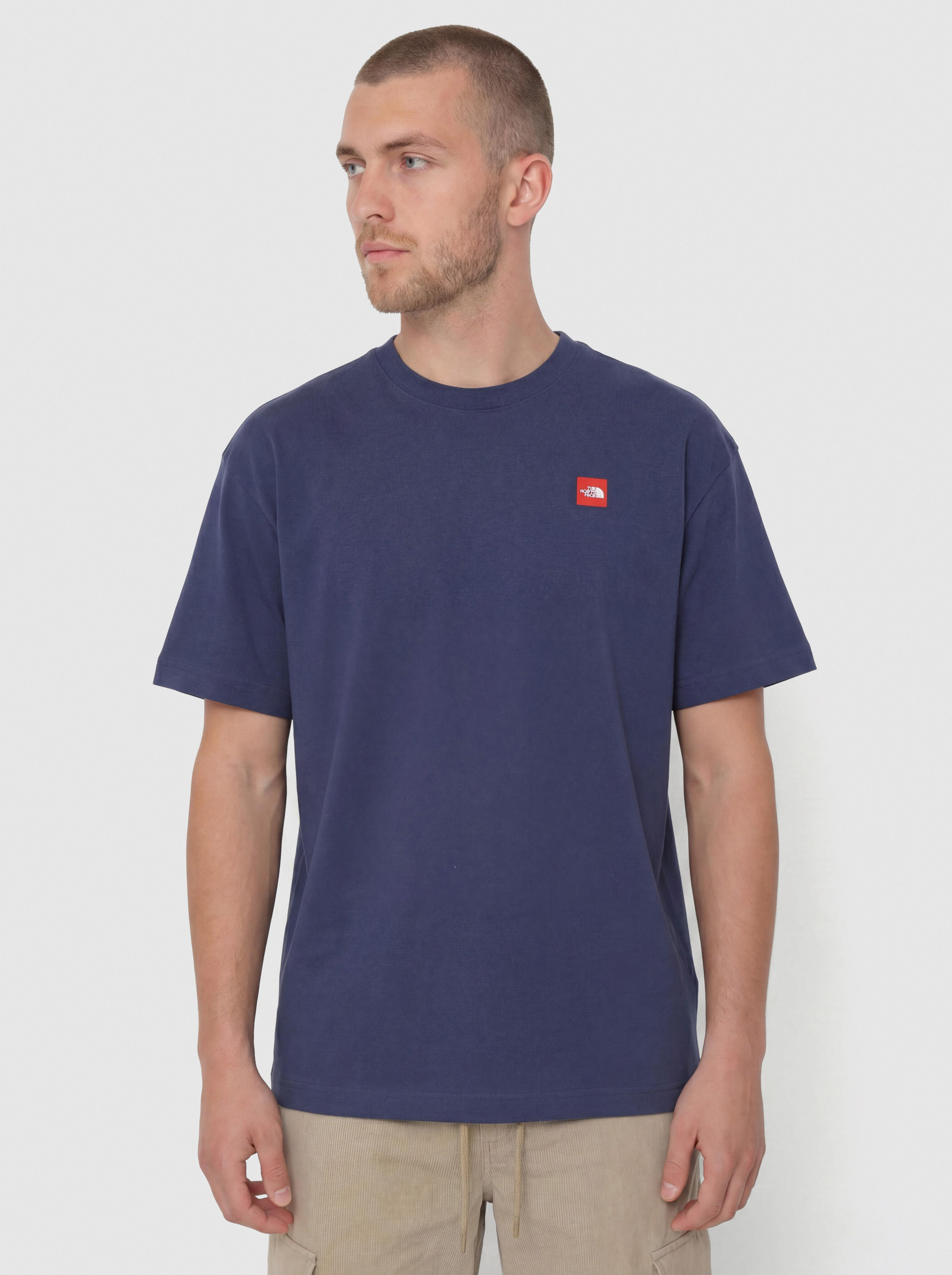 Тениска The North Face Tnf Red Box (lunar blue)