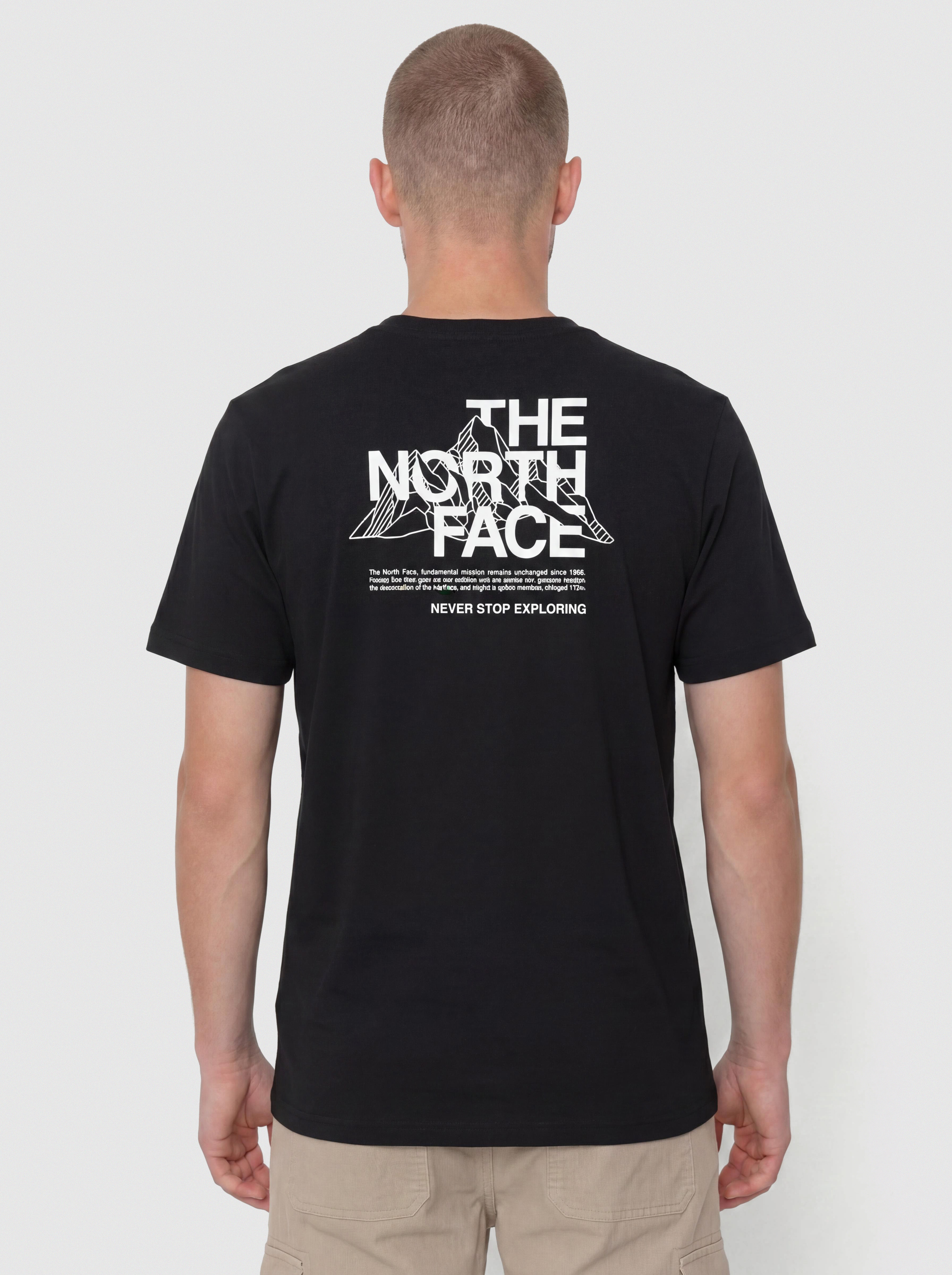 Тениска The North Face Mountain Sketch (tnf black)