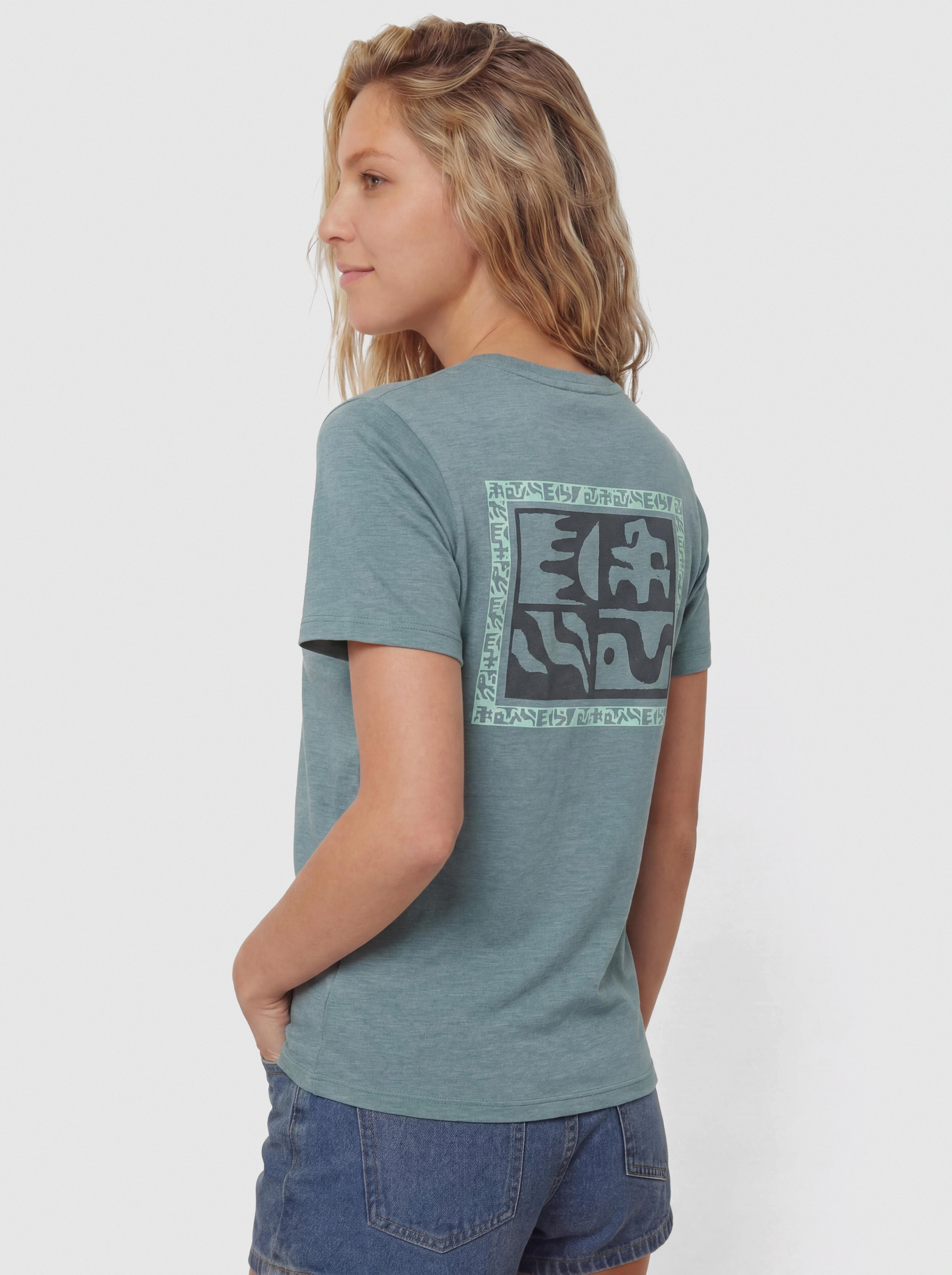 u0422u0435u043du0438u0441u043au0430 Patagonia Capilene Cool Mother Rays Wmn (blue sage/light blue sage)