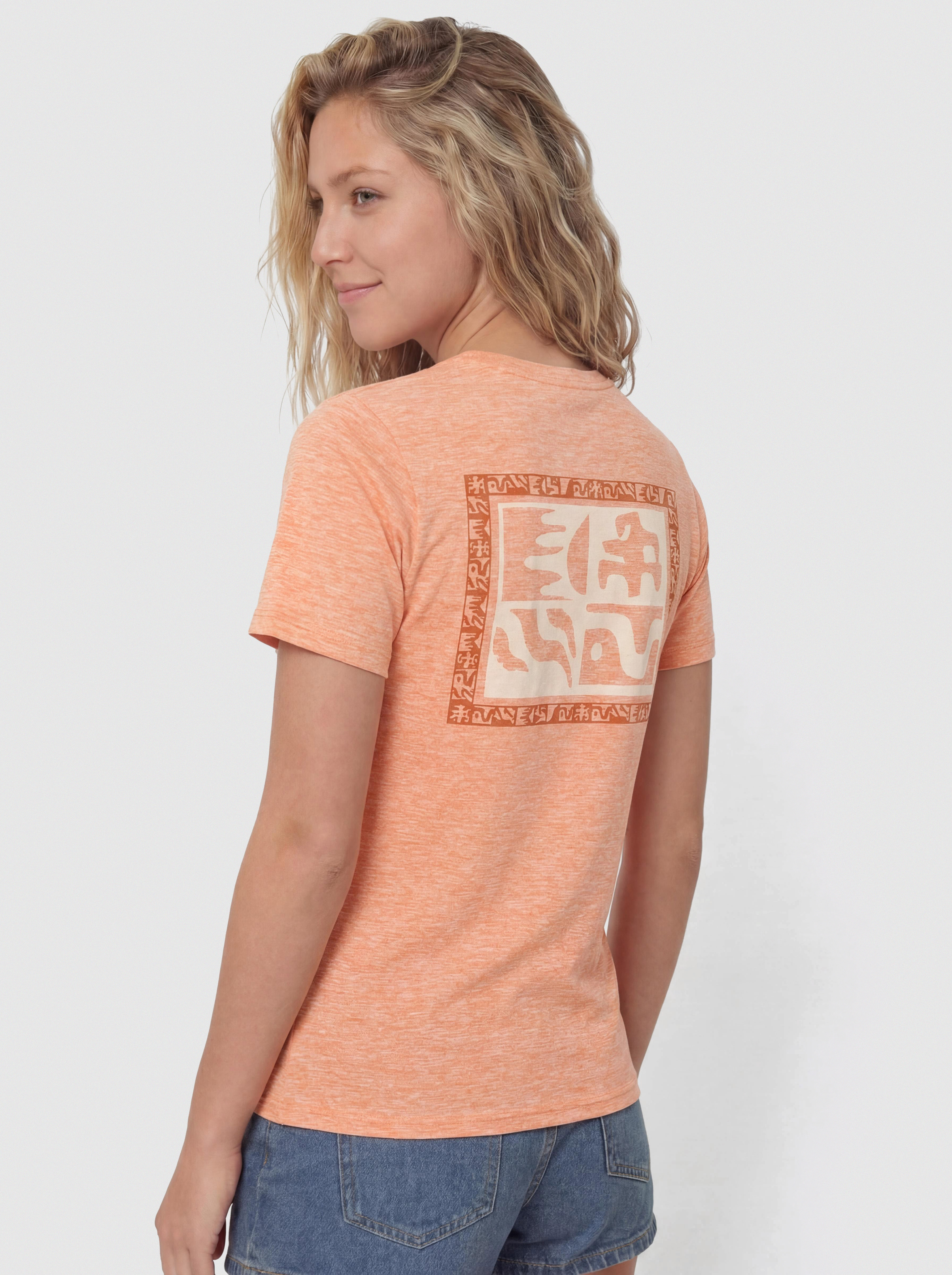 Тениска Patagonia Capilene Cool Mother Rays Wmn (peach sherbet)