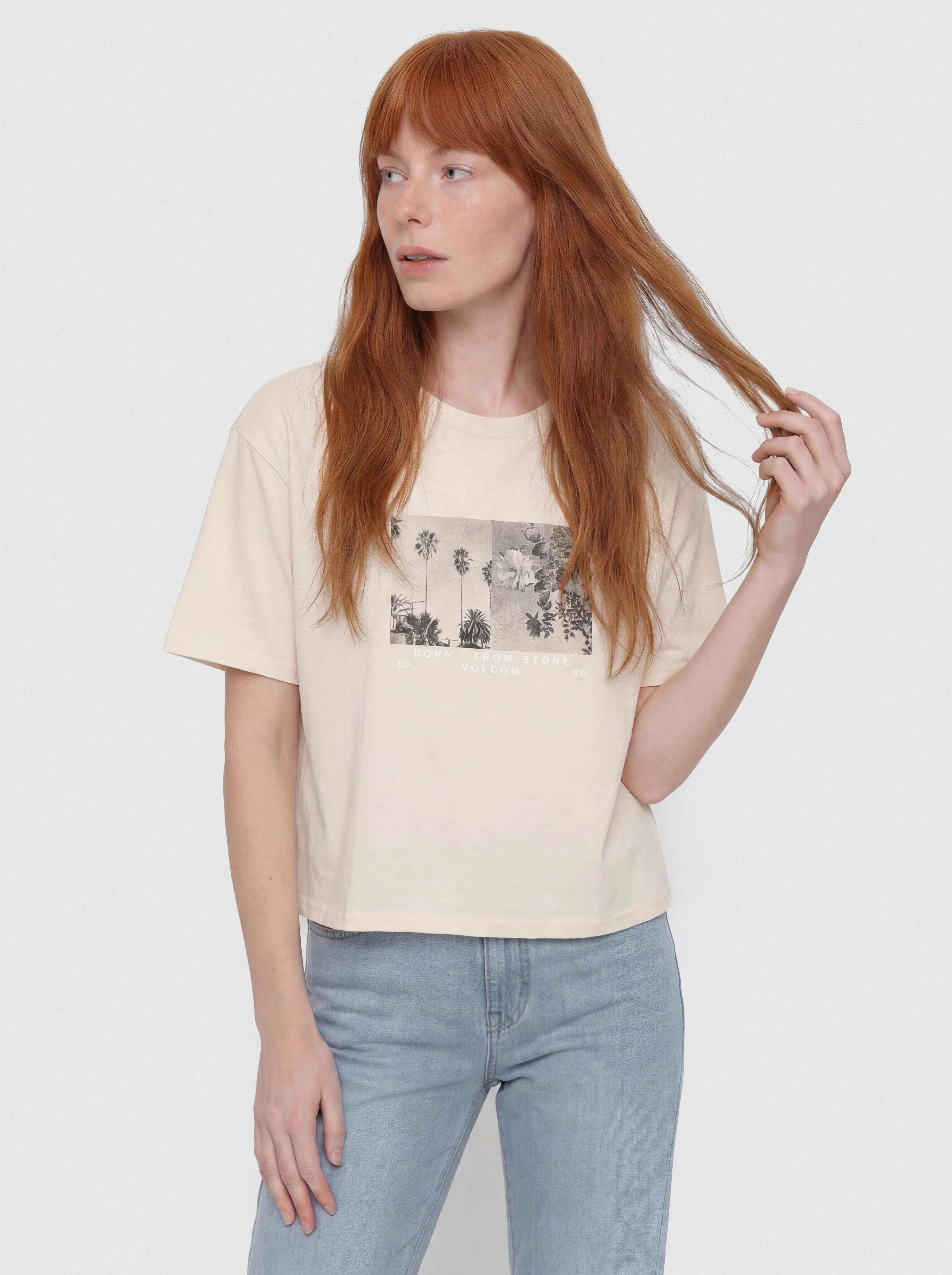 Тениска Volcom Bliss Wmn (vintage white)