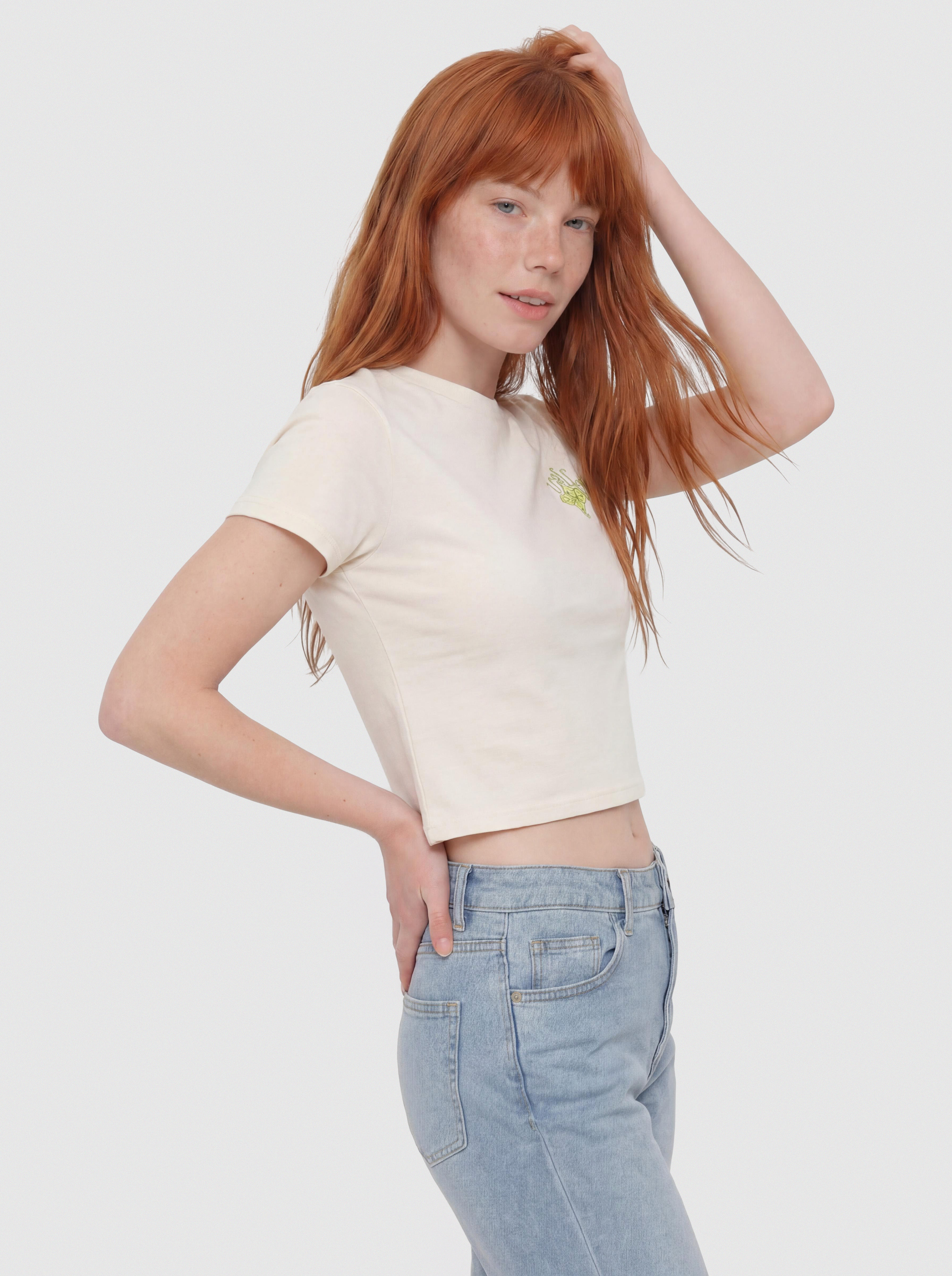 Тениска Volcom Moove On Wmn (vintage white)