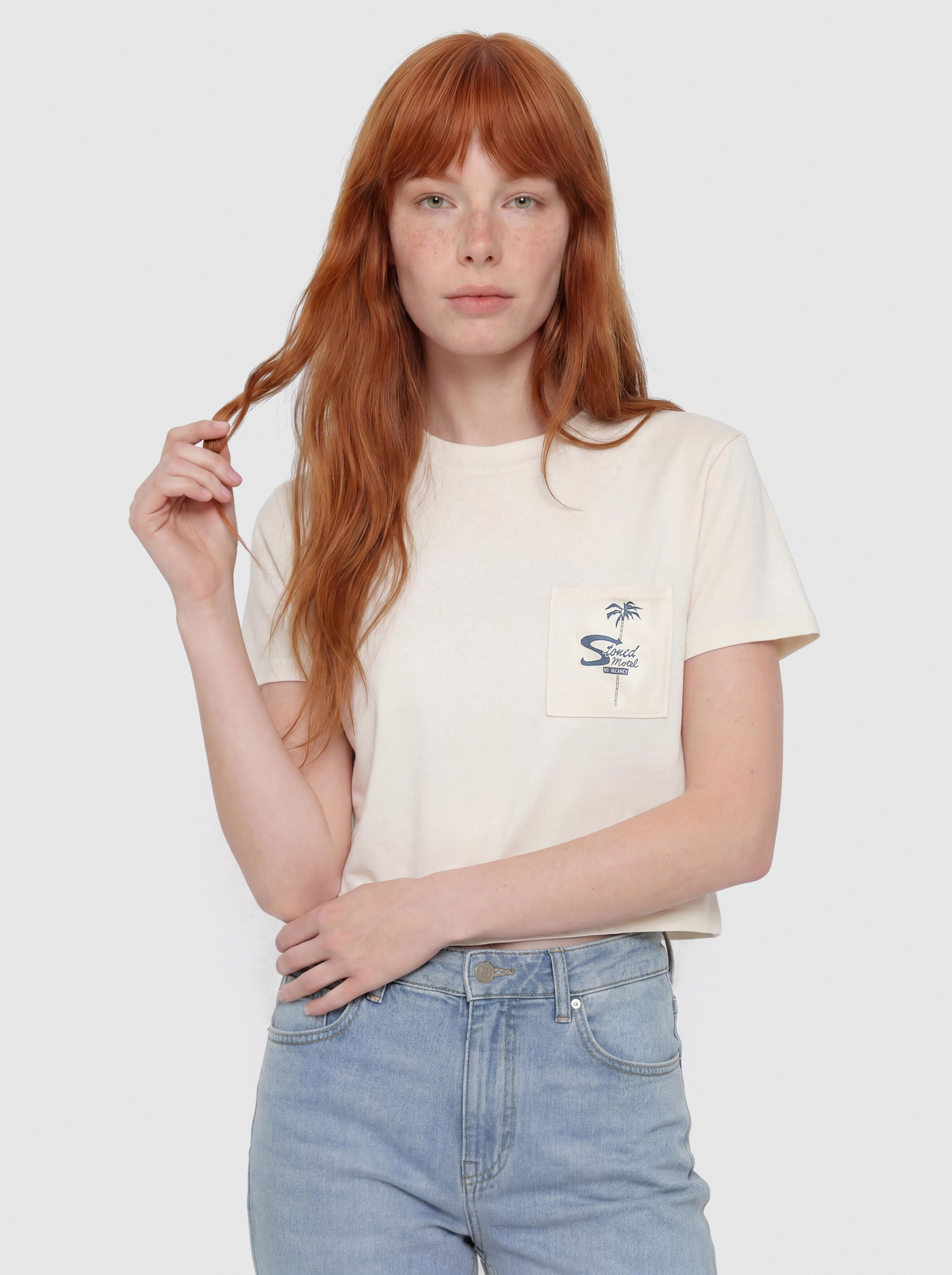 Тениска Volcom Pocket Dial Wmn (vintage white)
