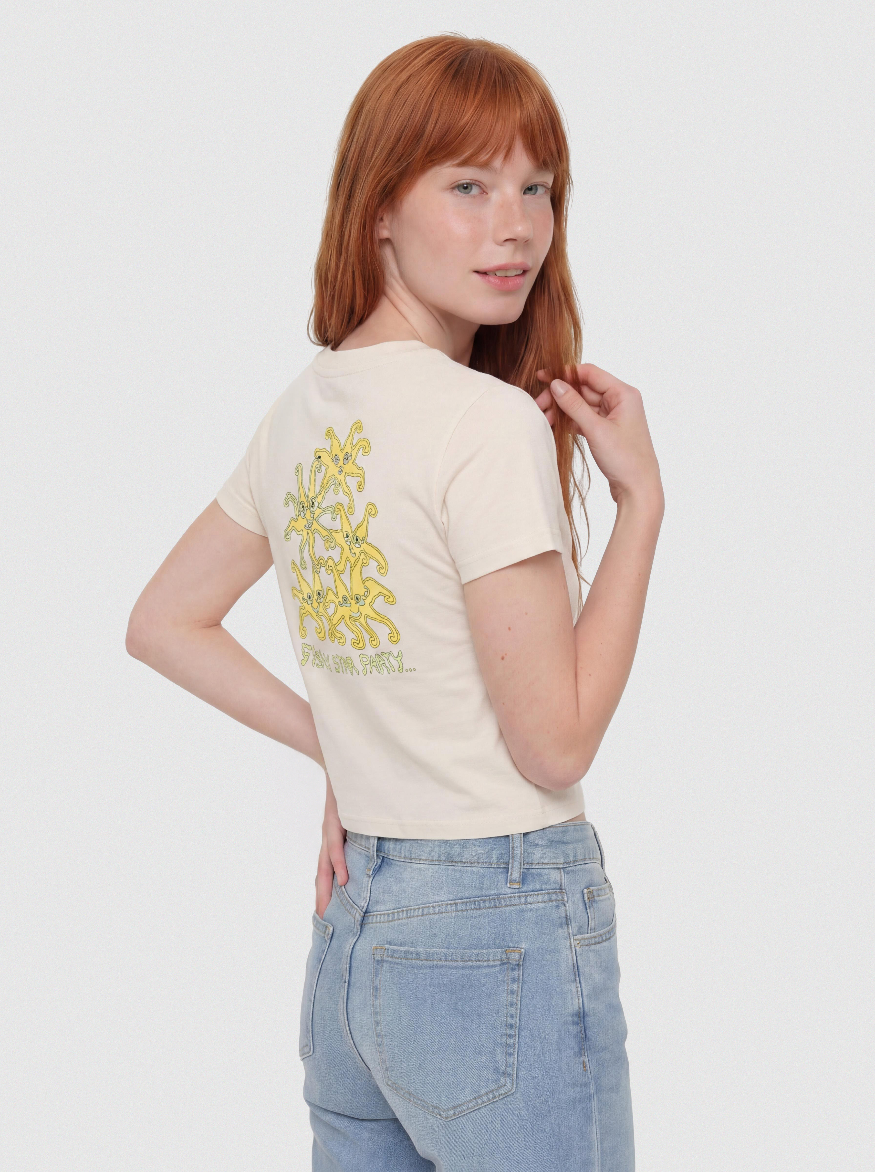 Тениска Volcom Moove On Wmn (vintage white)