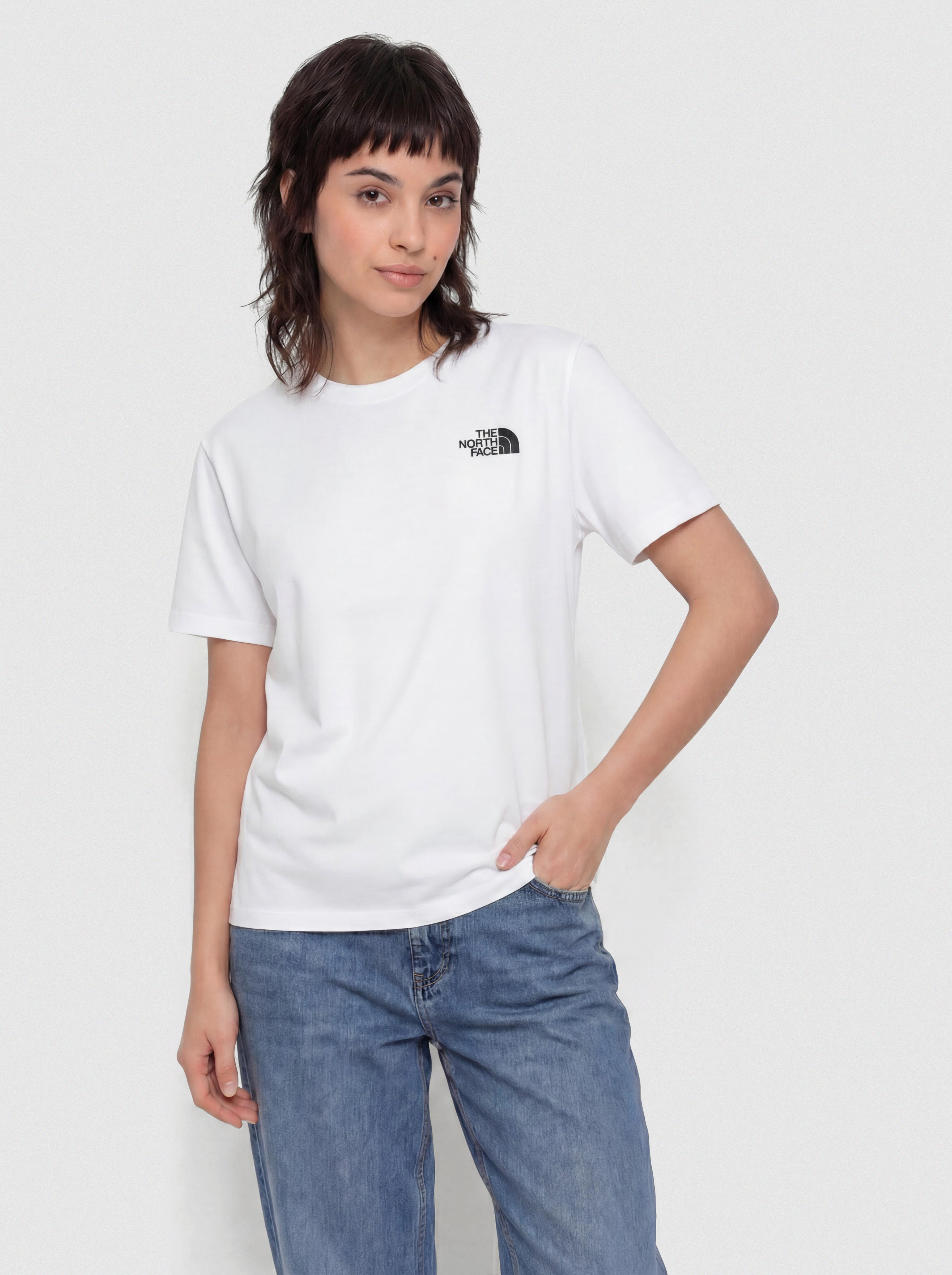 Тениска The North Face Essential Oversize Wmn (tnf white)
