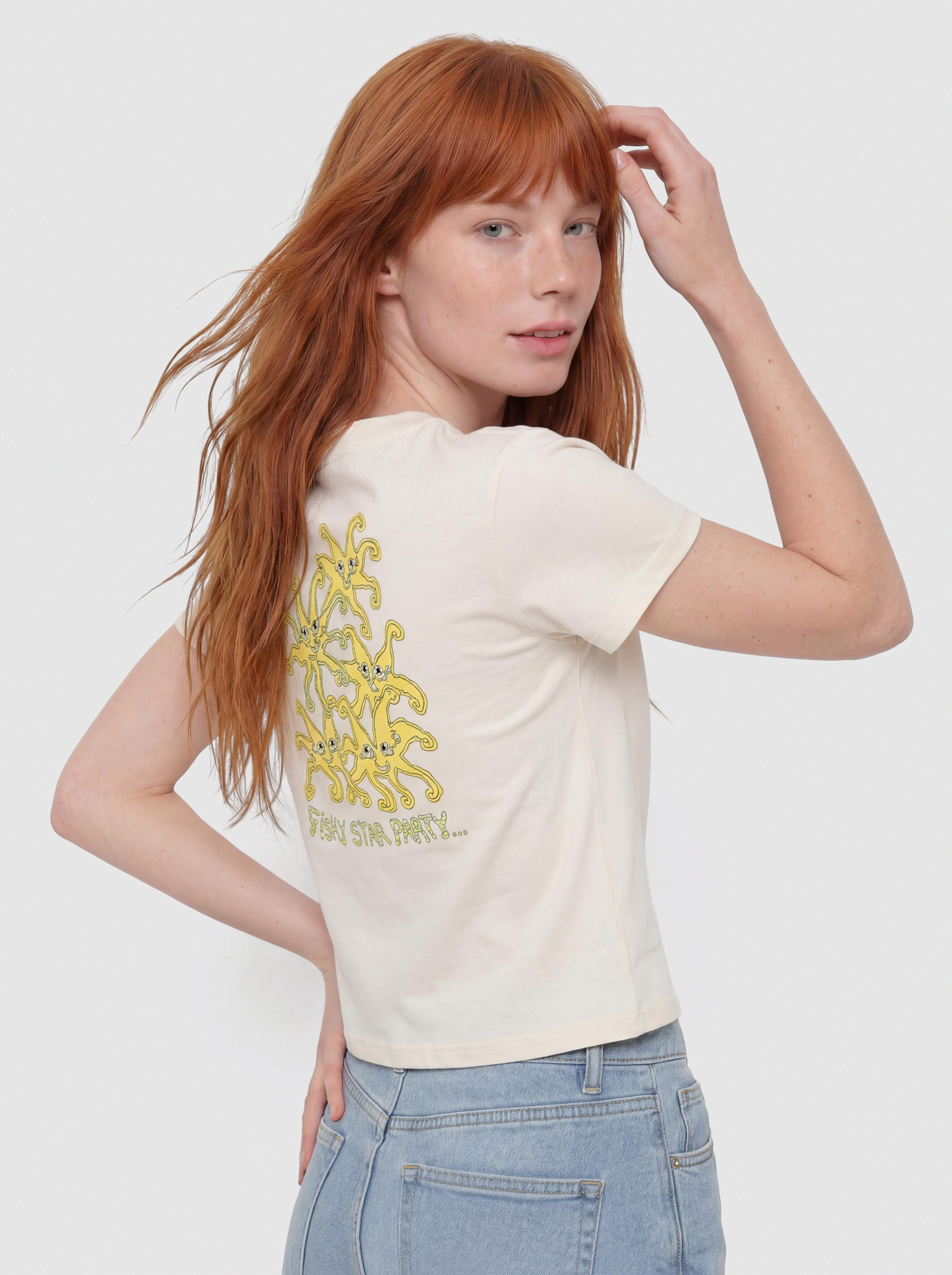 Тениска Volcom Moove On Wmn (vintage white)