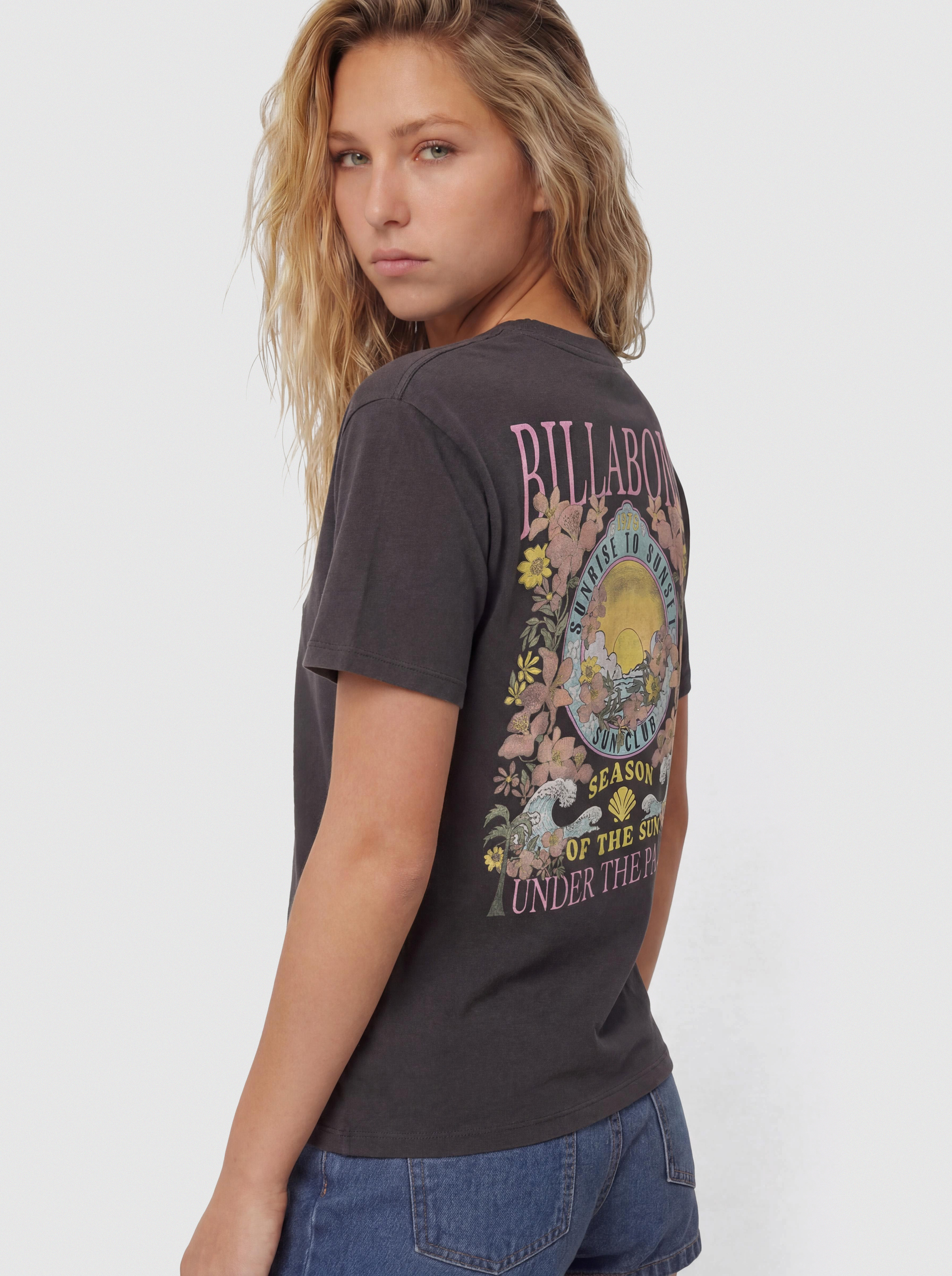 Тениска Billabong Floral Rocker Wmn