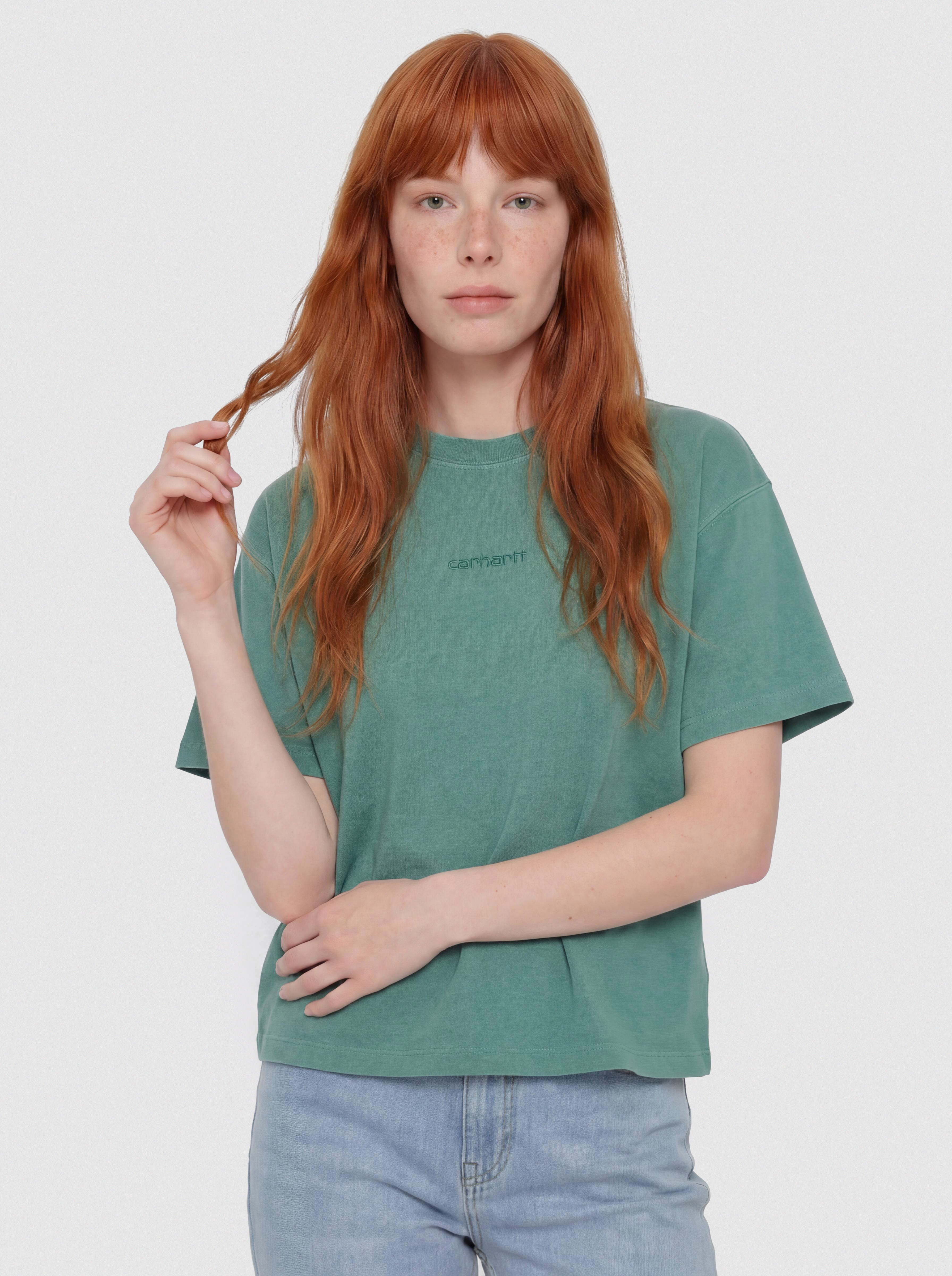 Тениска Carhartt WIP Benton Wmn (lily)