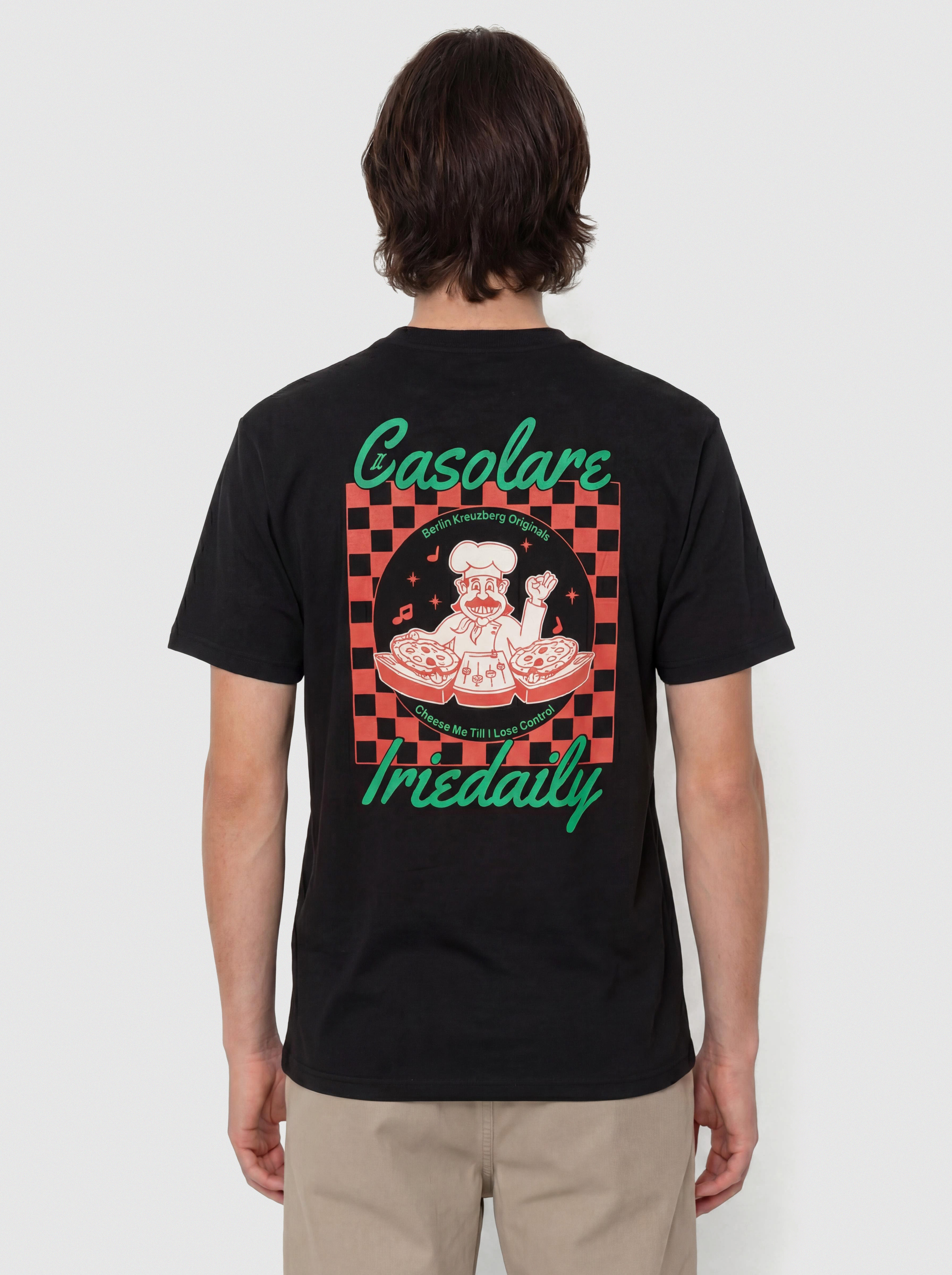Тениска Iriedaily ID x Casolare DJ (black)