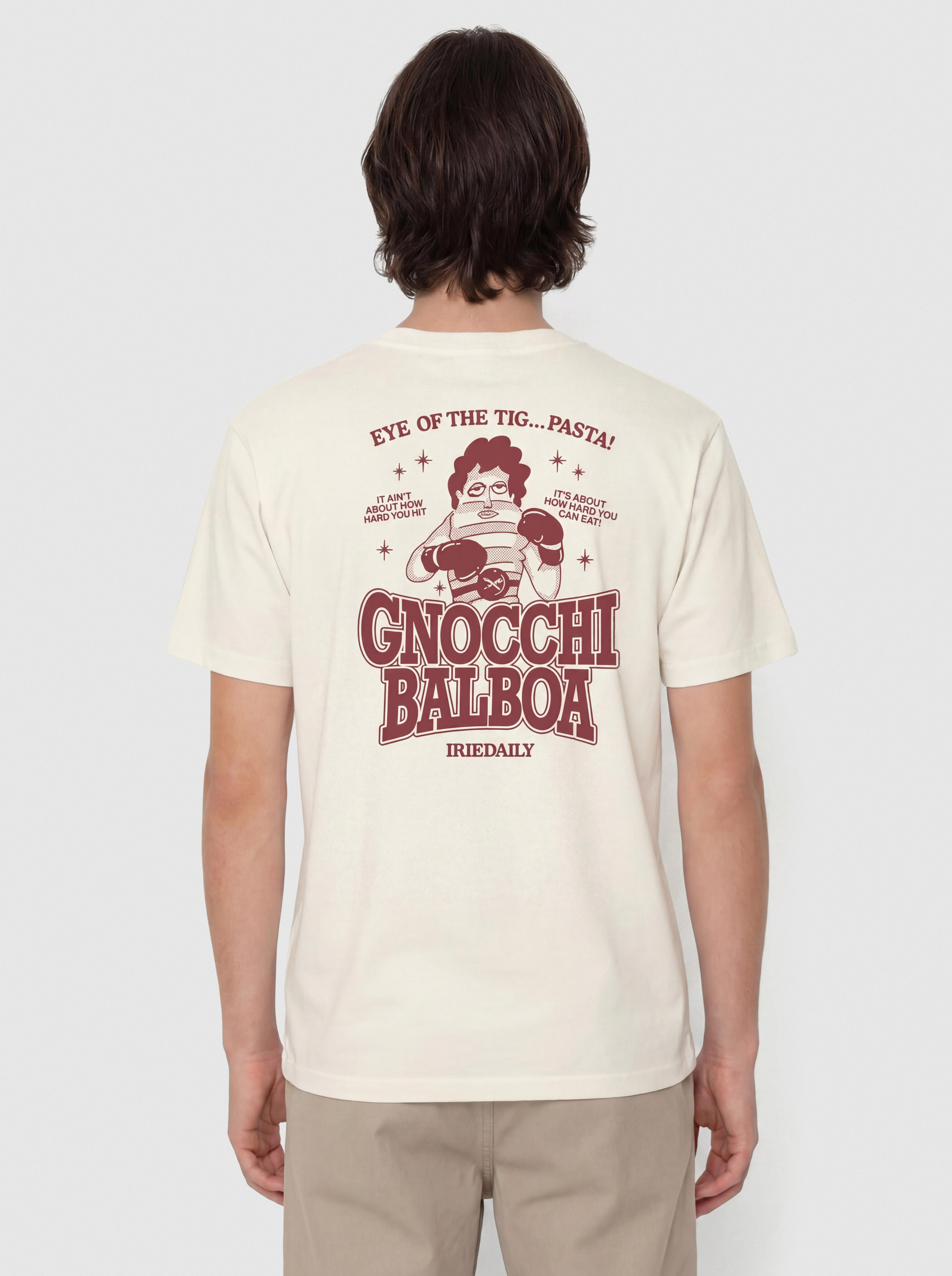 Тениска Iriedaily Gnocchi Balboa (undyed)