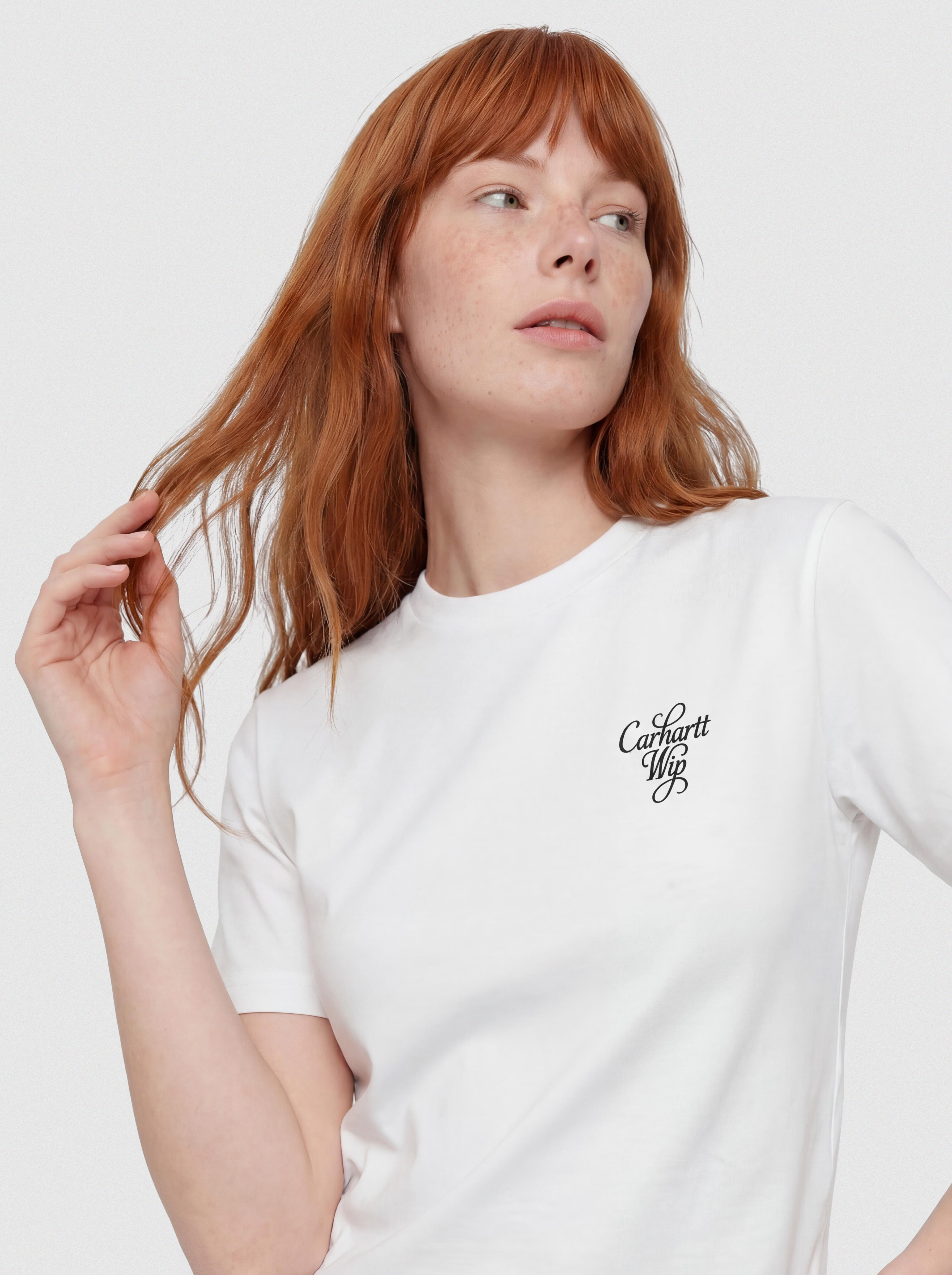 Тениска Carhartt WIP Vestige Wmn (white)