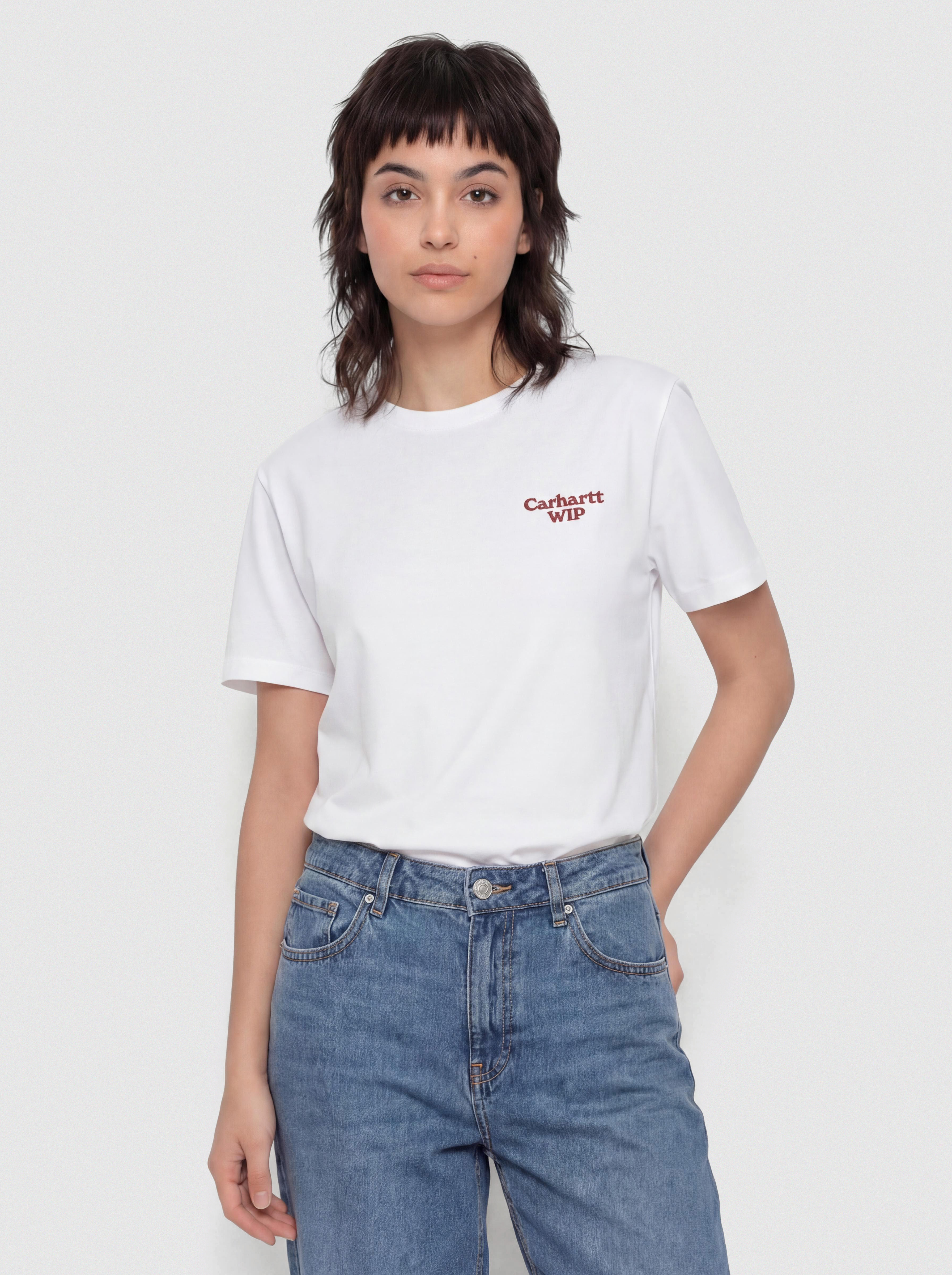 Тениска Carhartt WIP Spoiled Wmn (white)